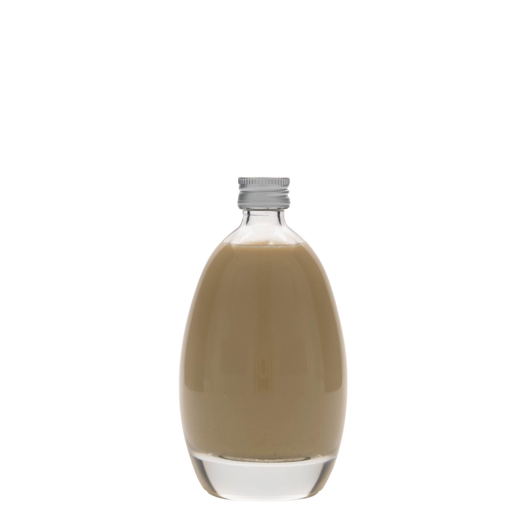 100 ml lasipullo ”Muna”, suuaukko: PP 18