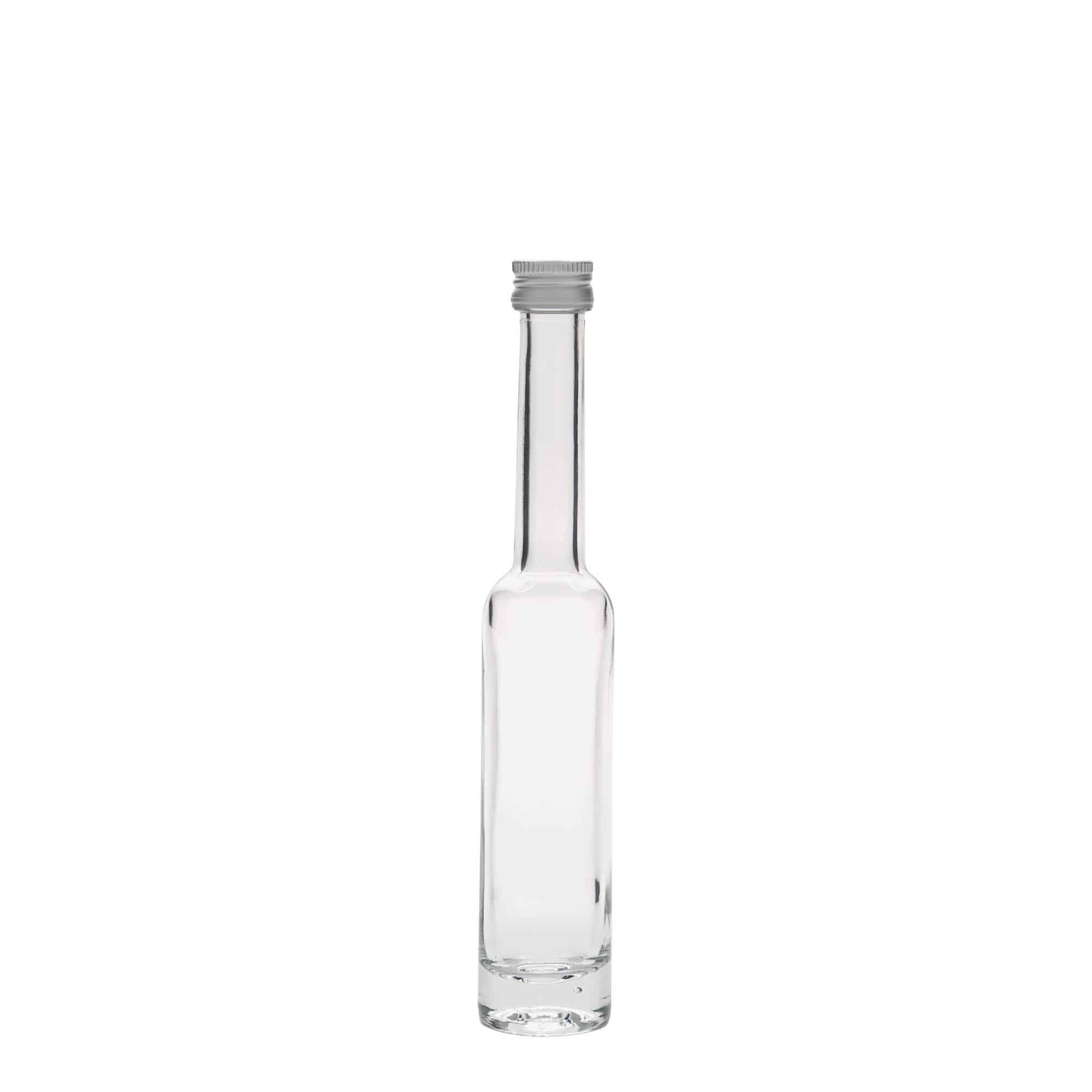 40 ml lasipullo 'Platina', suu: PP 18