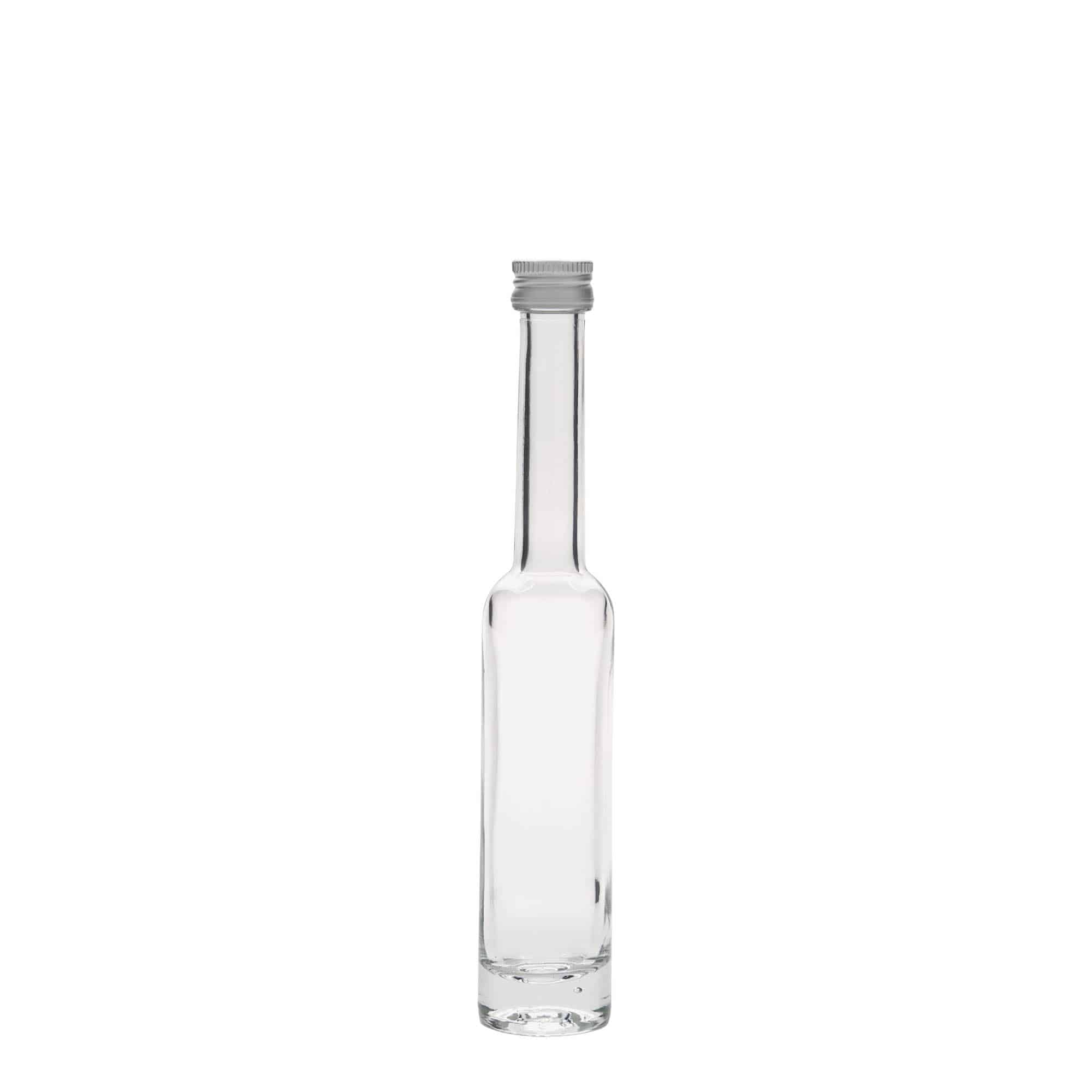 40 ml lasipullo 'Platina', suuaukko: PP 18