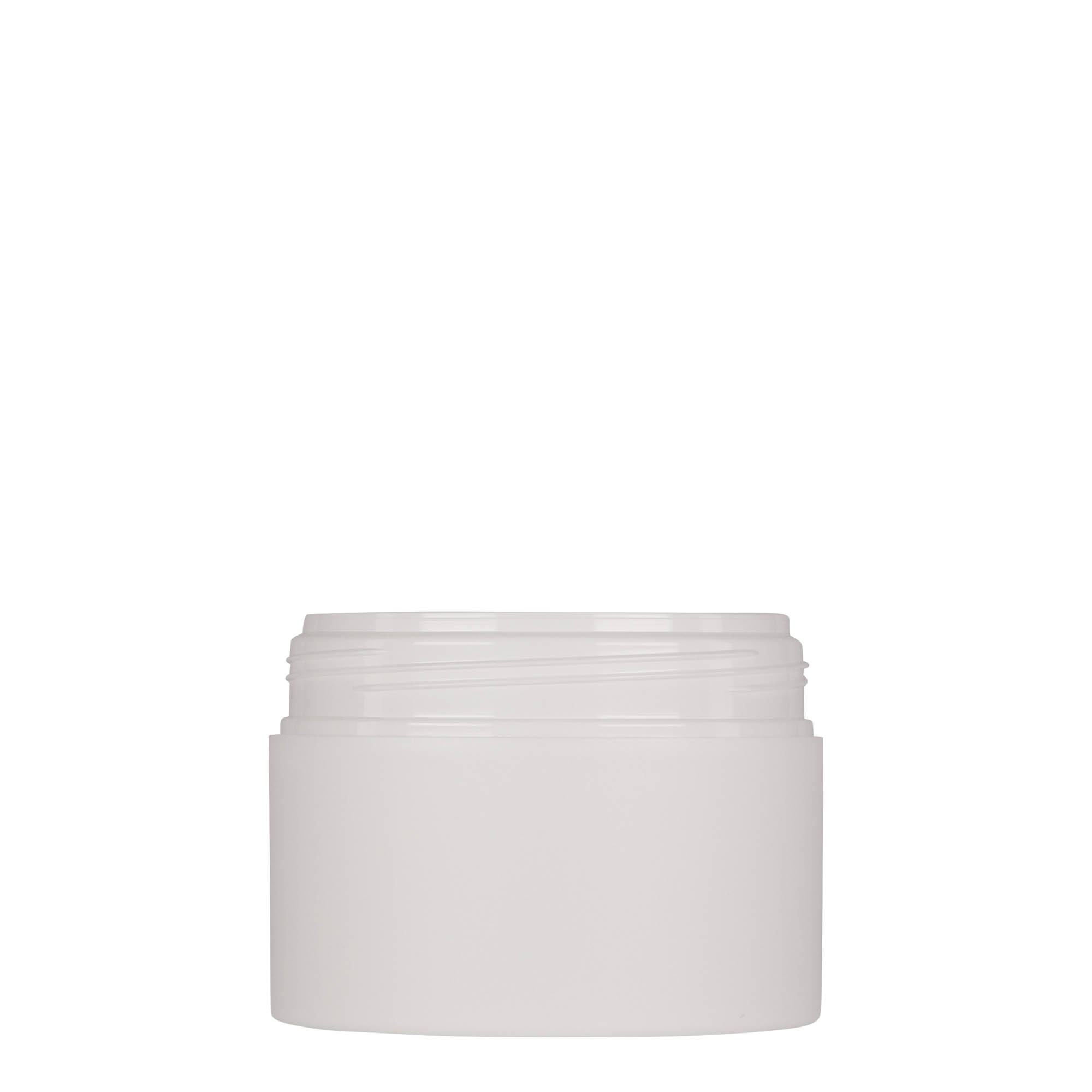 150 ml muovipurkki 'Antonella', PP, valkoinen, suuaukko: ruuvikorkki