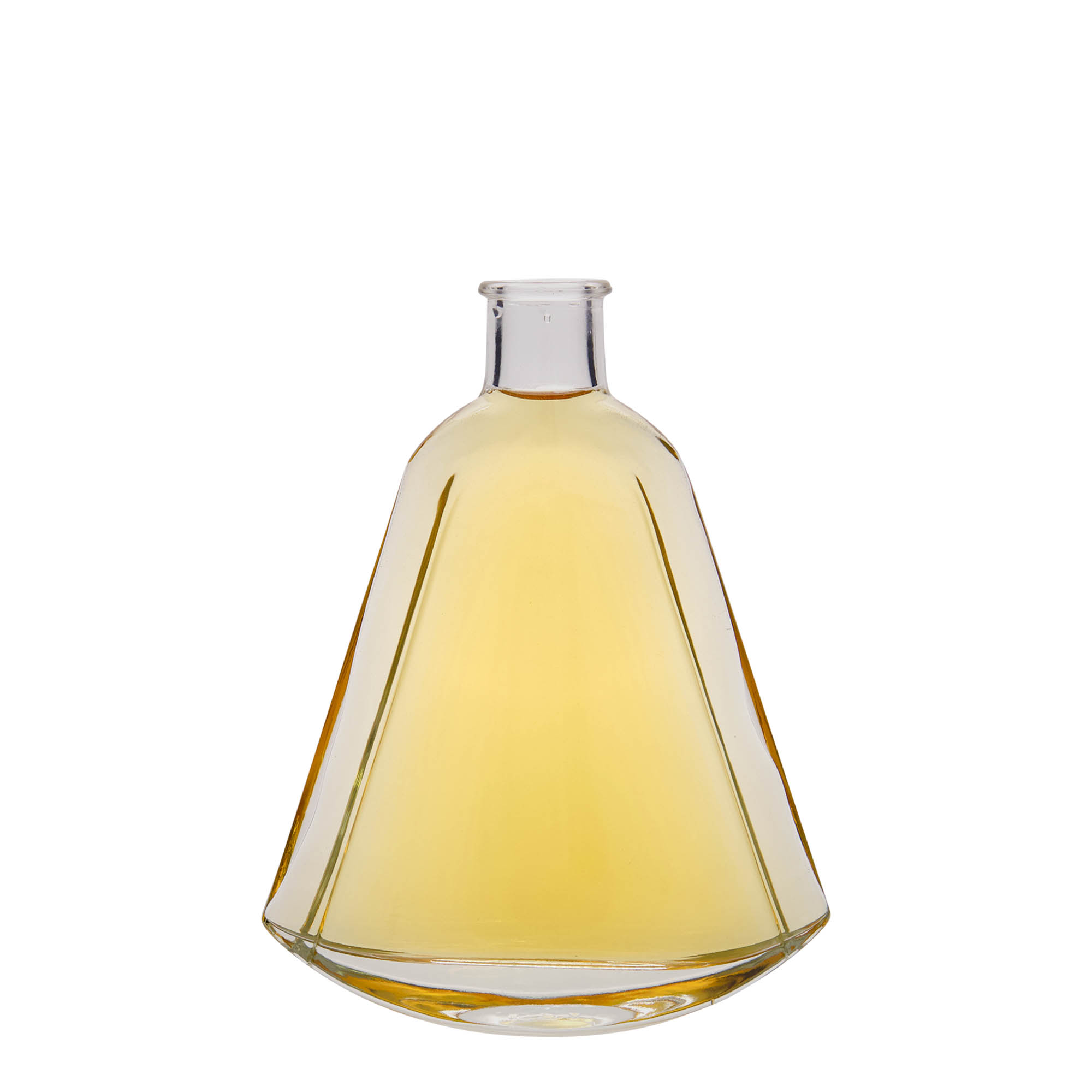 200 ml lasipullo ”Maurizio”, ovaali, suuaukko: korkki