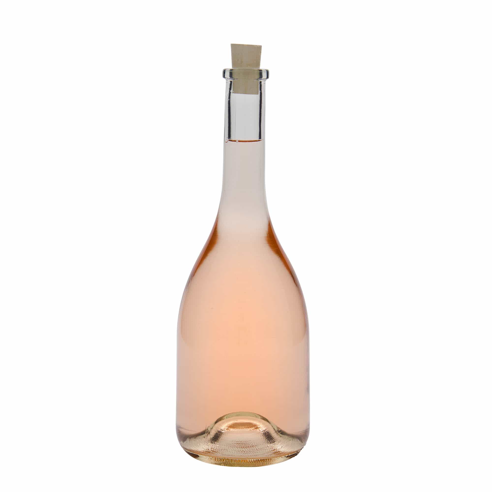 750 ml lasipullo 'Rustica', suuaukko: korkki