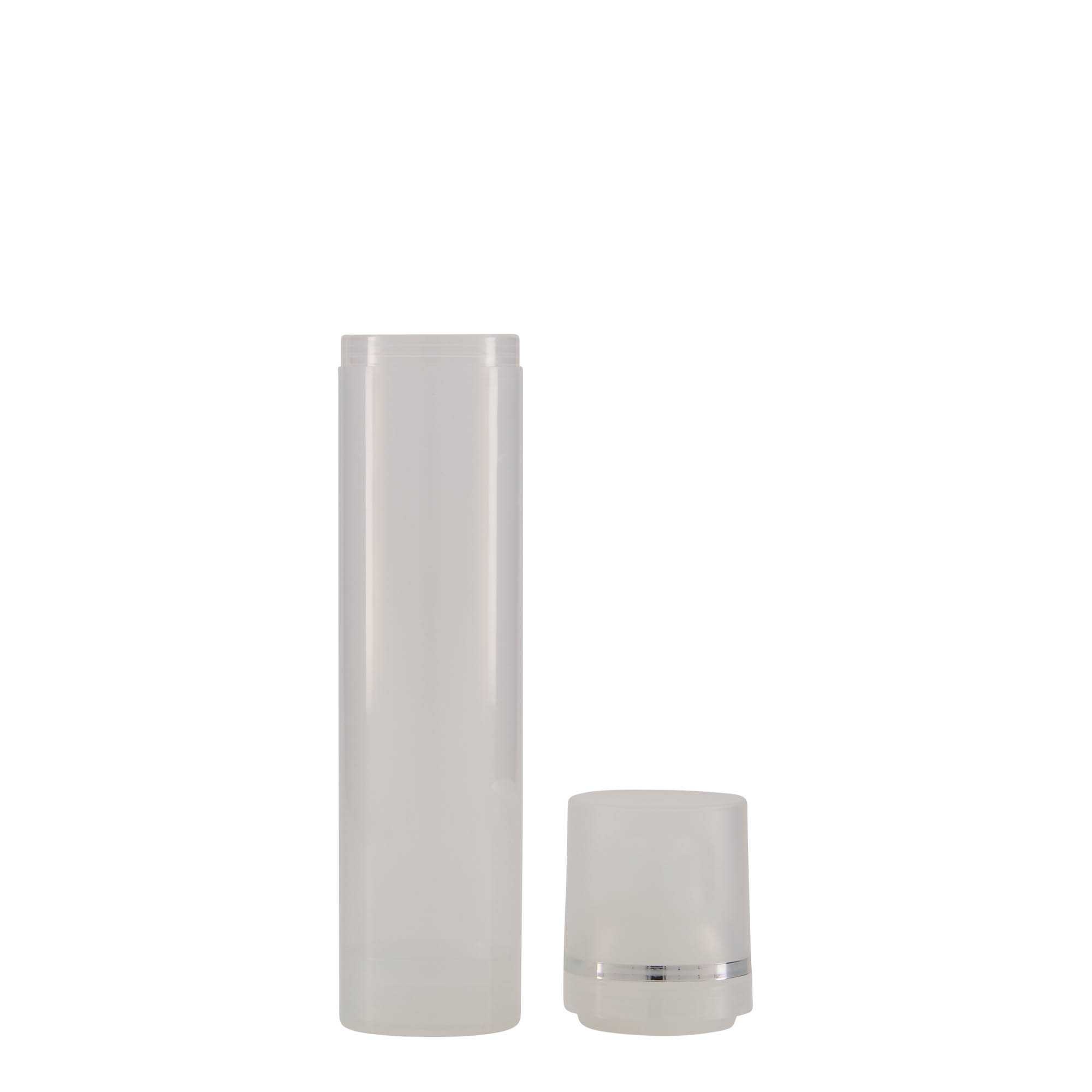 100 ml Airless-annostelija 'Mezzo', PP-muovi, luonnonväri