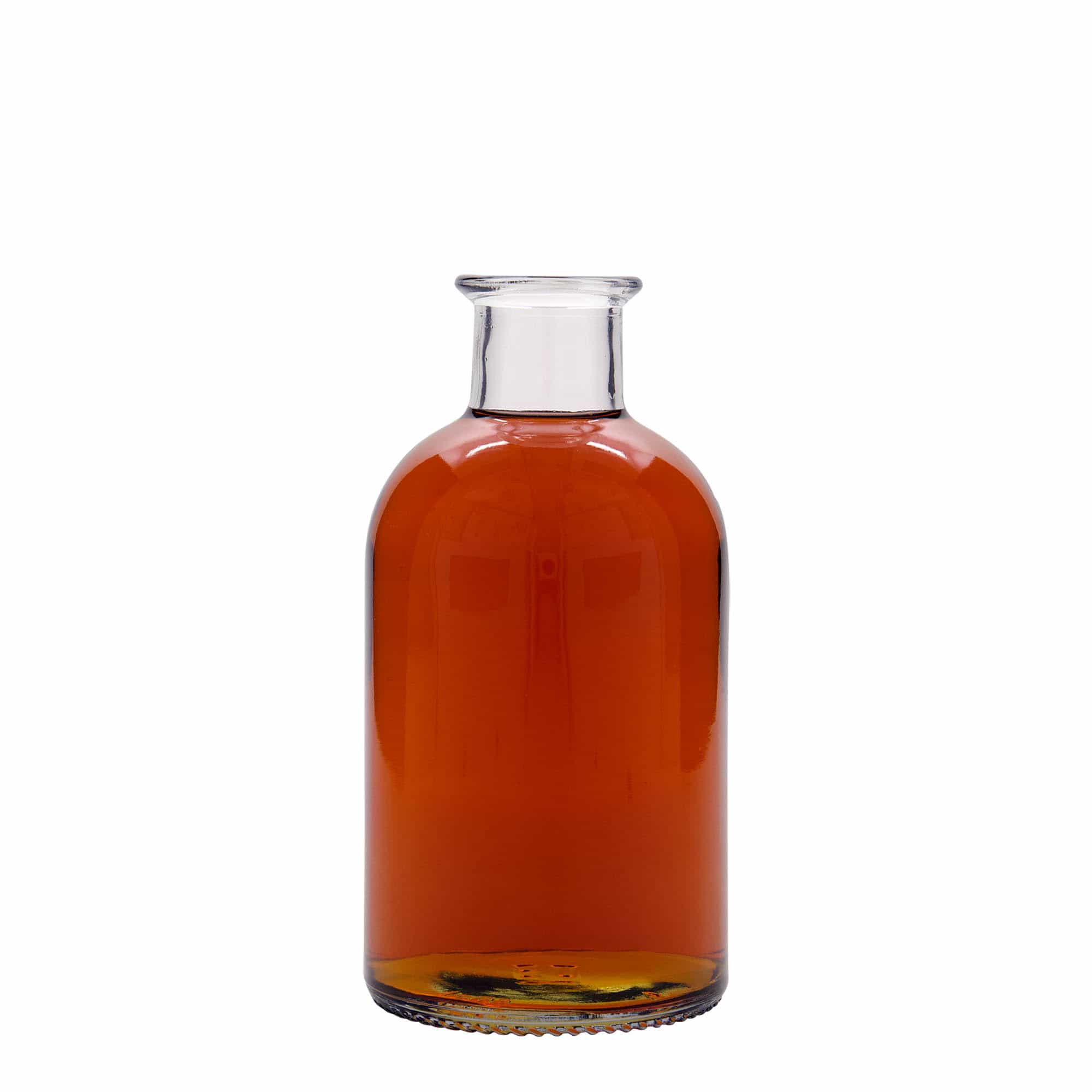 500 ml apteekkarin lasipullo 'Italia', suu: korkki