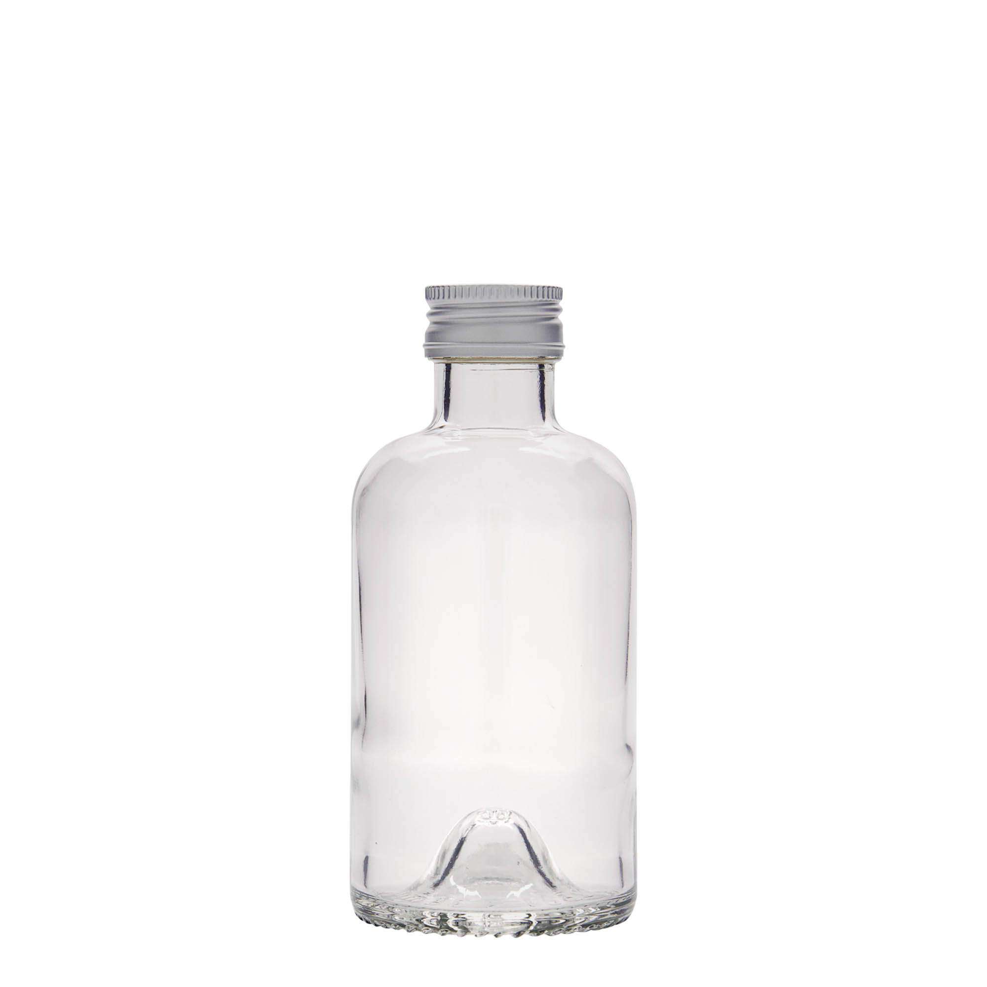250 ml lasipullo apteekkarille, suuaukko: PP 31,5