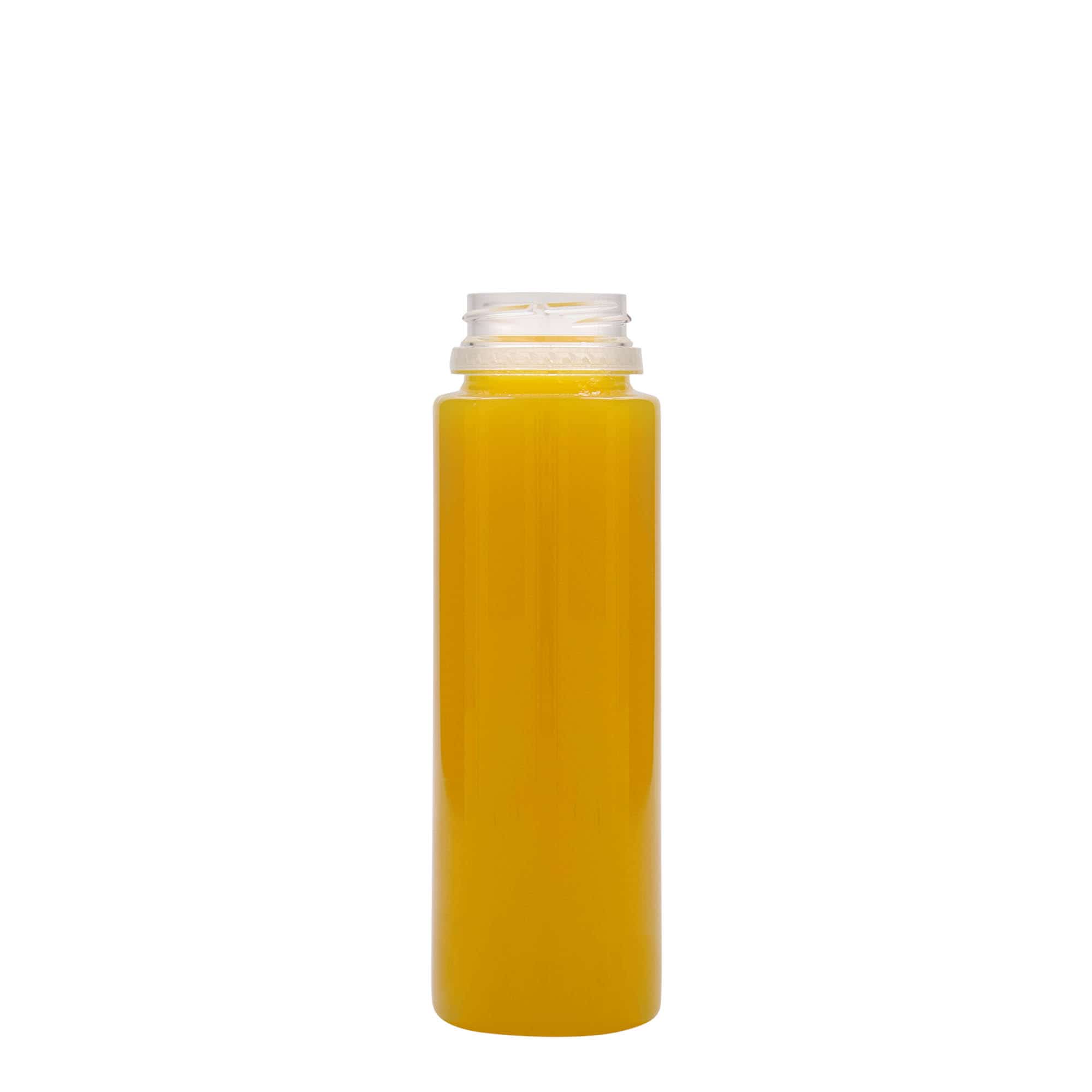 250 ml PET-pullo 'Everytime', muovia, suuaukko: 38 mm