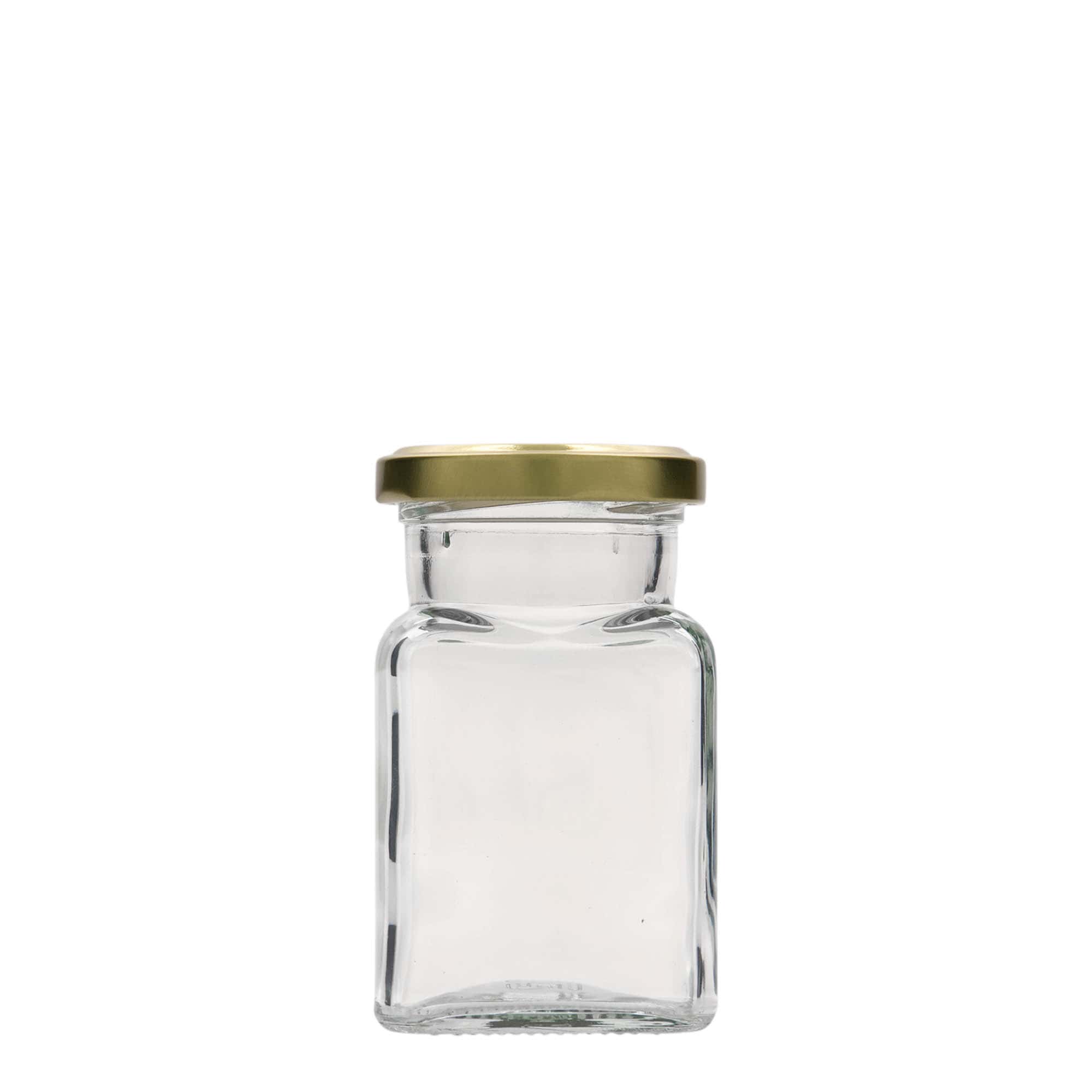 150 ml nelikulmainen lasi, suuaukko: Twist-off (TO 53)
