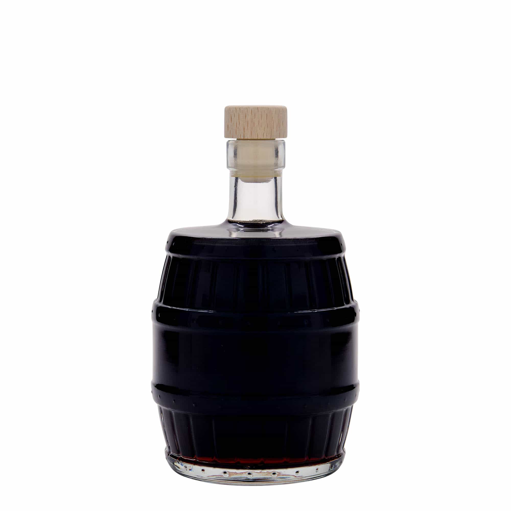 500 ml lasipullo 'Tynnyri', suu: korkki