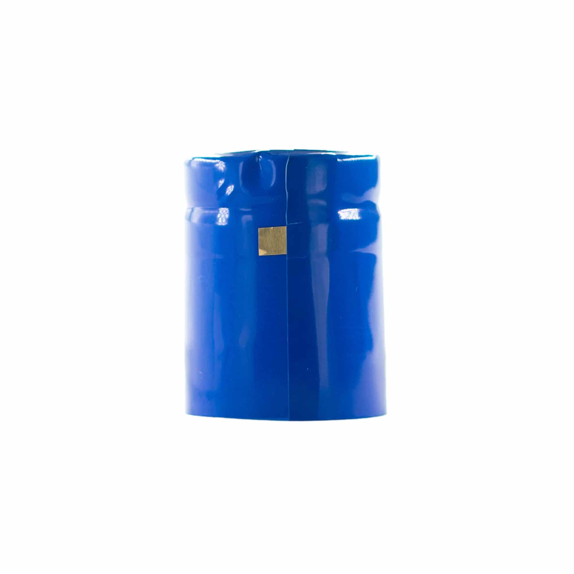 Kutistuskapseli 32x41, PVC-muovi, sininen