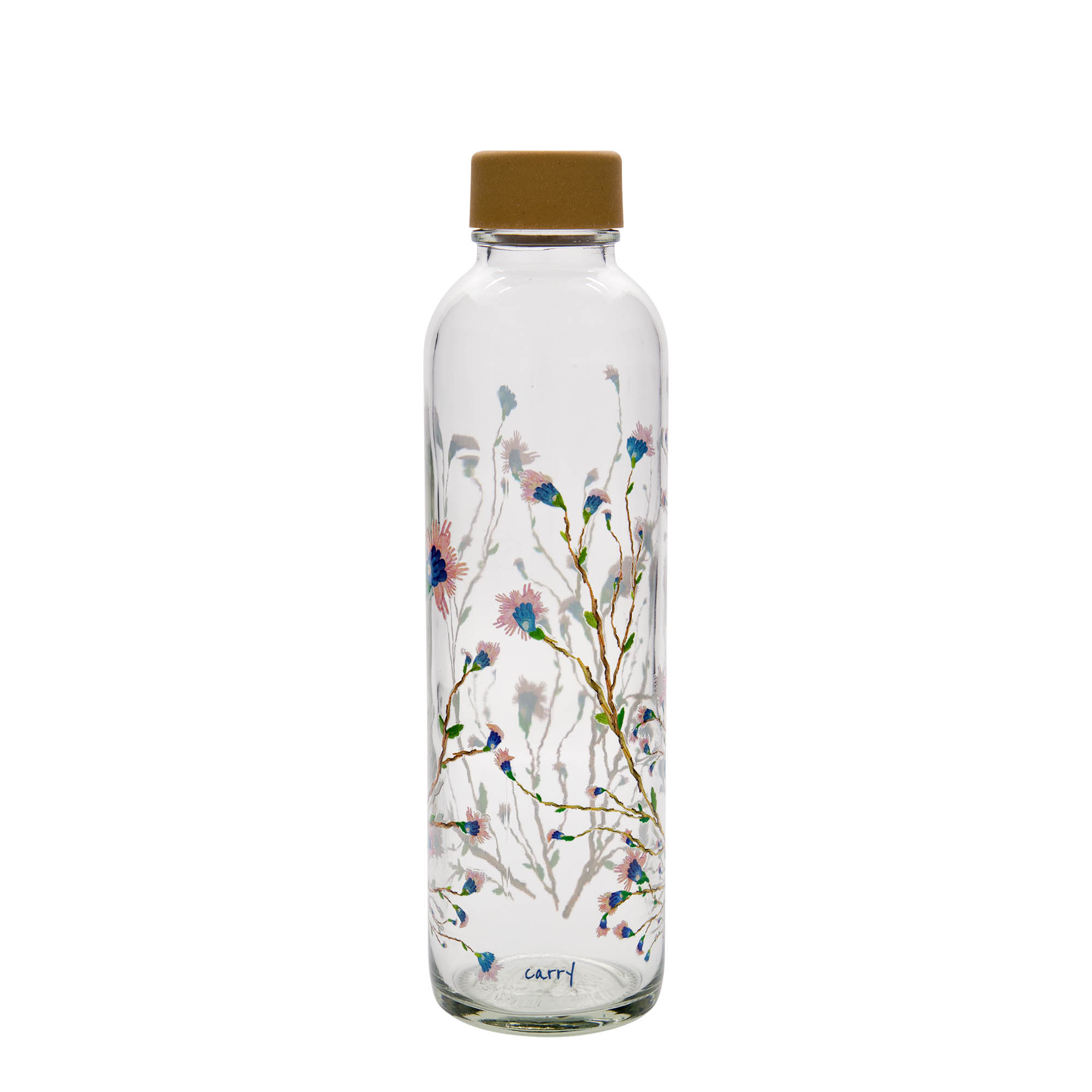 700 ml juomapullo CARRY Bottle, kuvio: Hanami, suu: Kierrekorkki