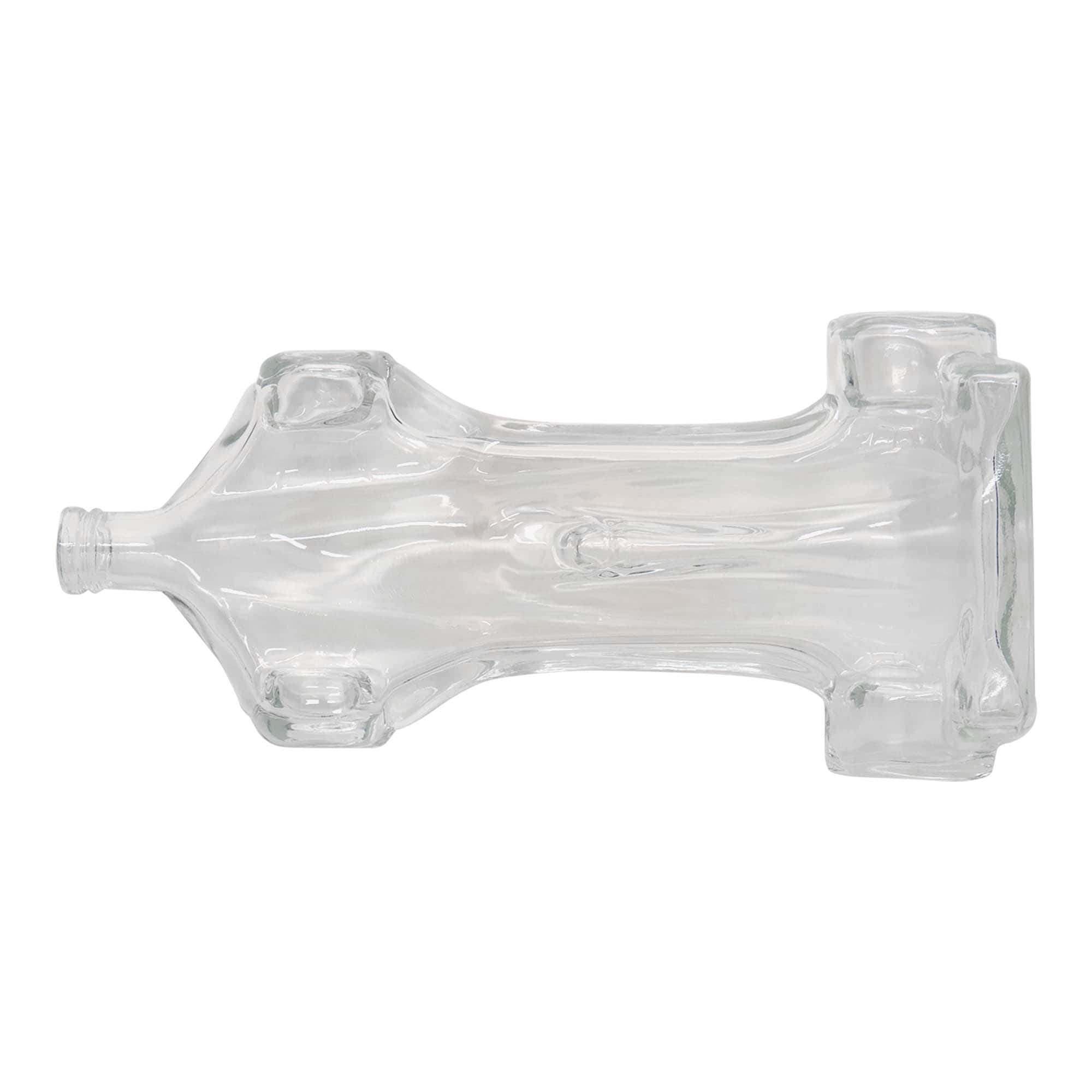 200 ml lasipullo ”Kilpa-auto”, suuaukko: korkki