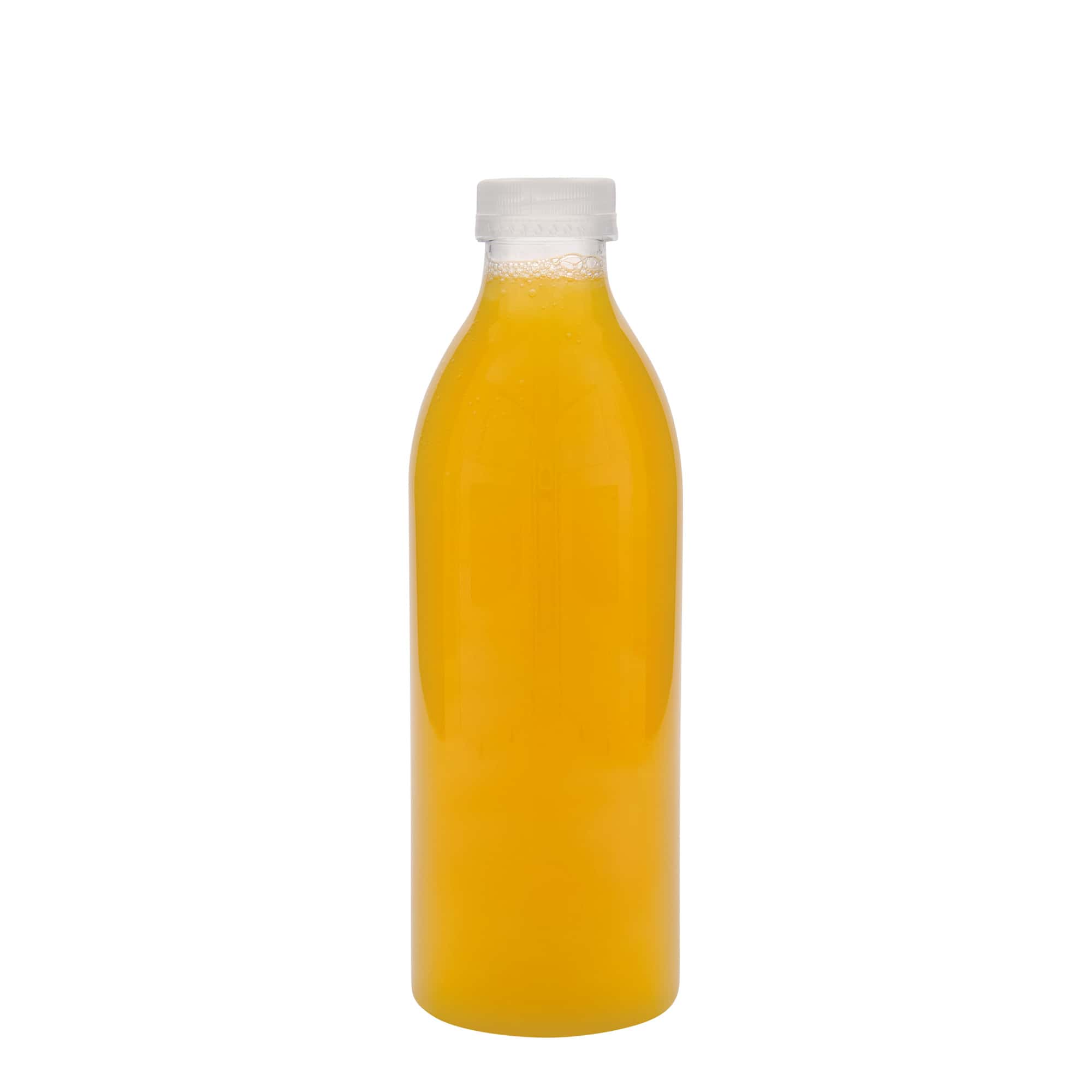 1 000 ml PET-pullo standard, muovi, suuaukon halkaisija: 38 mm