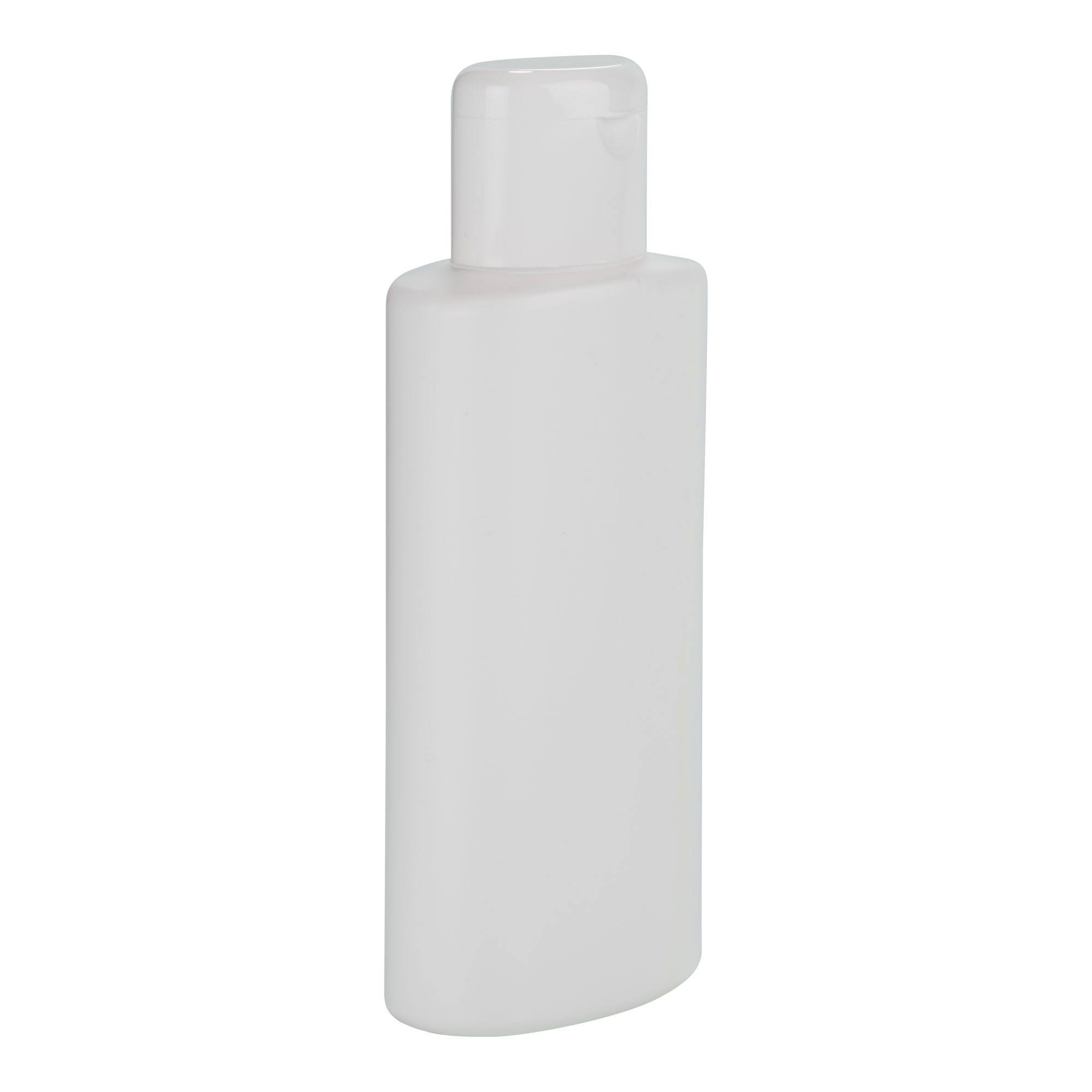 250 ml muovipullo 'Indy', ovaali, HDPE, valkoinen, suuaukko: ruuvikorkki 250 ml muovipullo 'Indy', ovaali, HDPE, valkoinen, suuaukko: ruuvikorkki