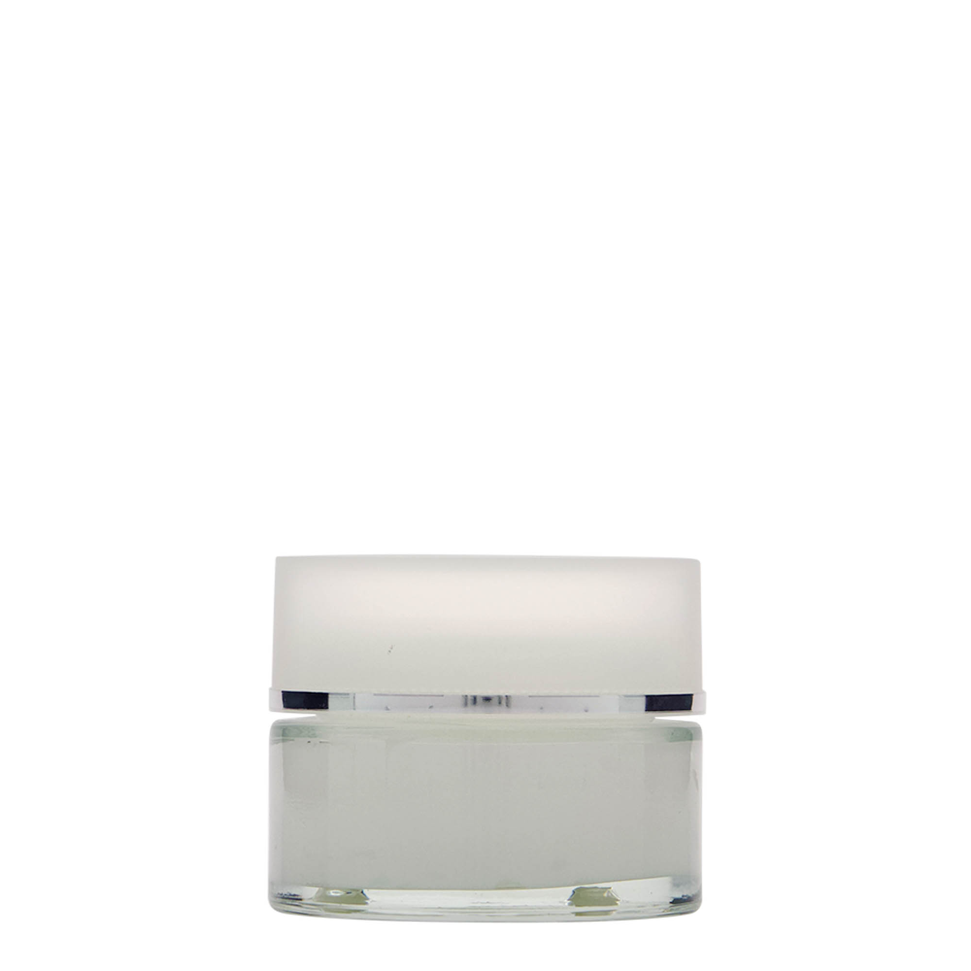 50 ml purkki 'Clear Edition', lasia, suuaukko: ruuvikorkki