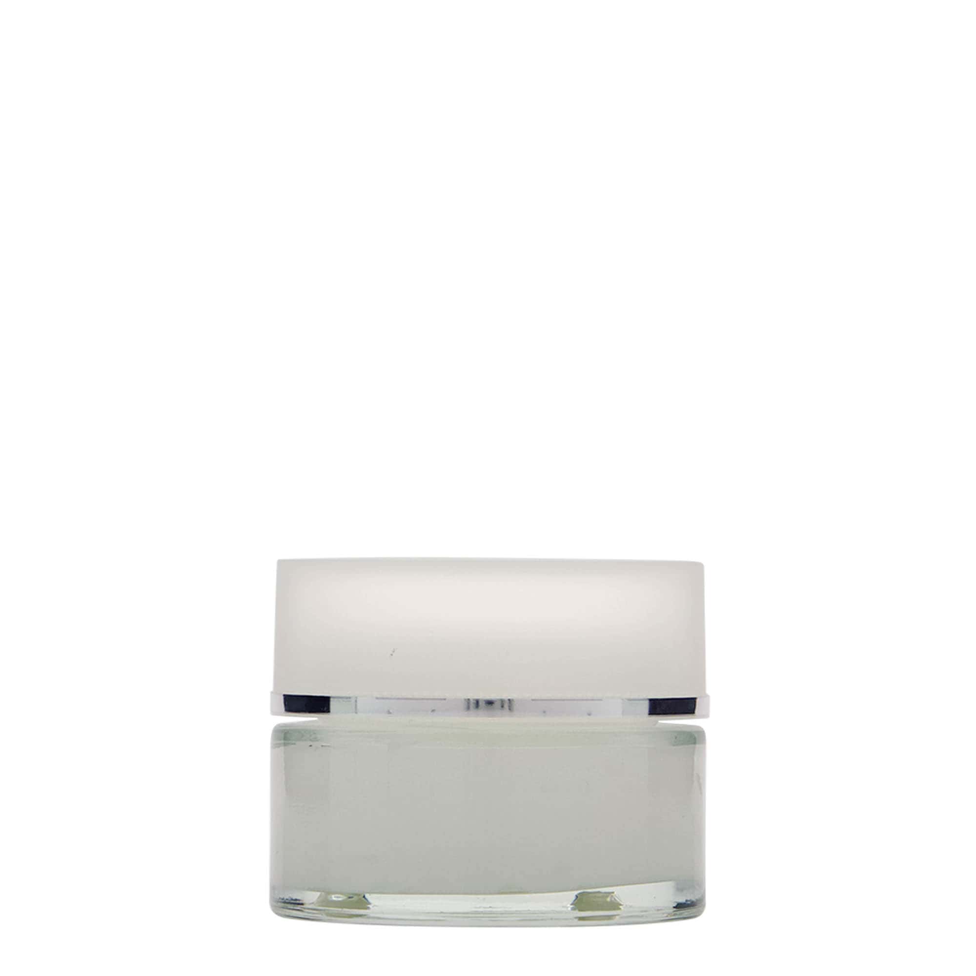 50 ml purkki 'Clear Edition', lasia, suuaukko: ruuvikorkki