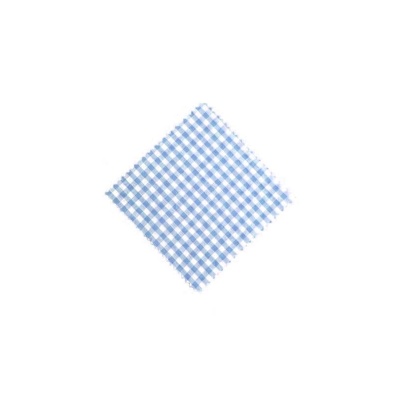 Kangaskansi ruutu 12x12, neliö, tekstiili, v.sininen, suu: TO38-TO53