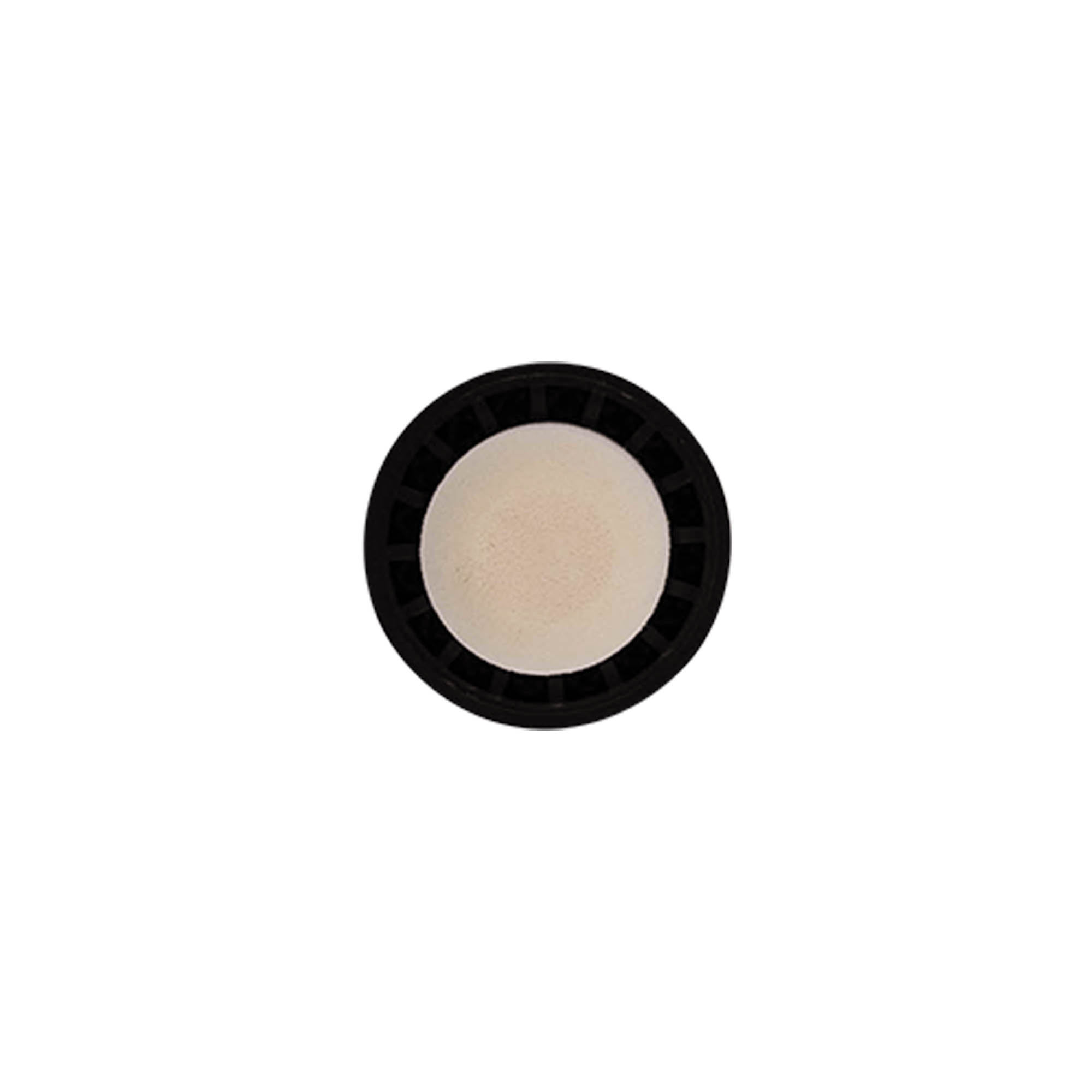 Kahvakorkki 19 mm, muovia, kulta, suukappaleelle: korkki Kahvakorkki 19 mm, muovia, kulta, suukappaleelle: korkki