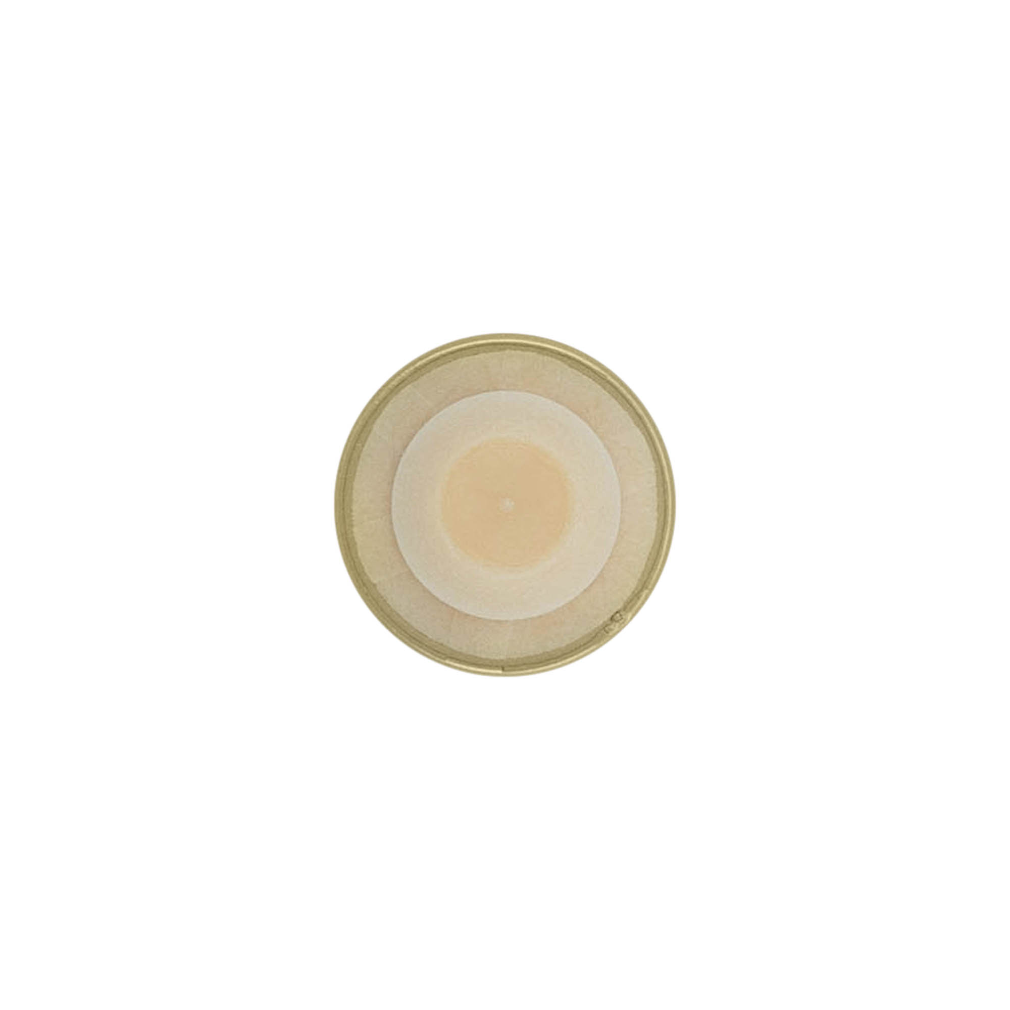 Kahvakorkki 19 mm, muovia, kulta, suulle: korkki Kahvakorkki 19 mm, muovia, kulta, suulle: korkki