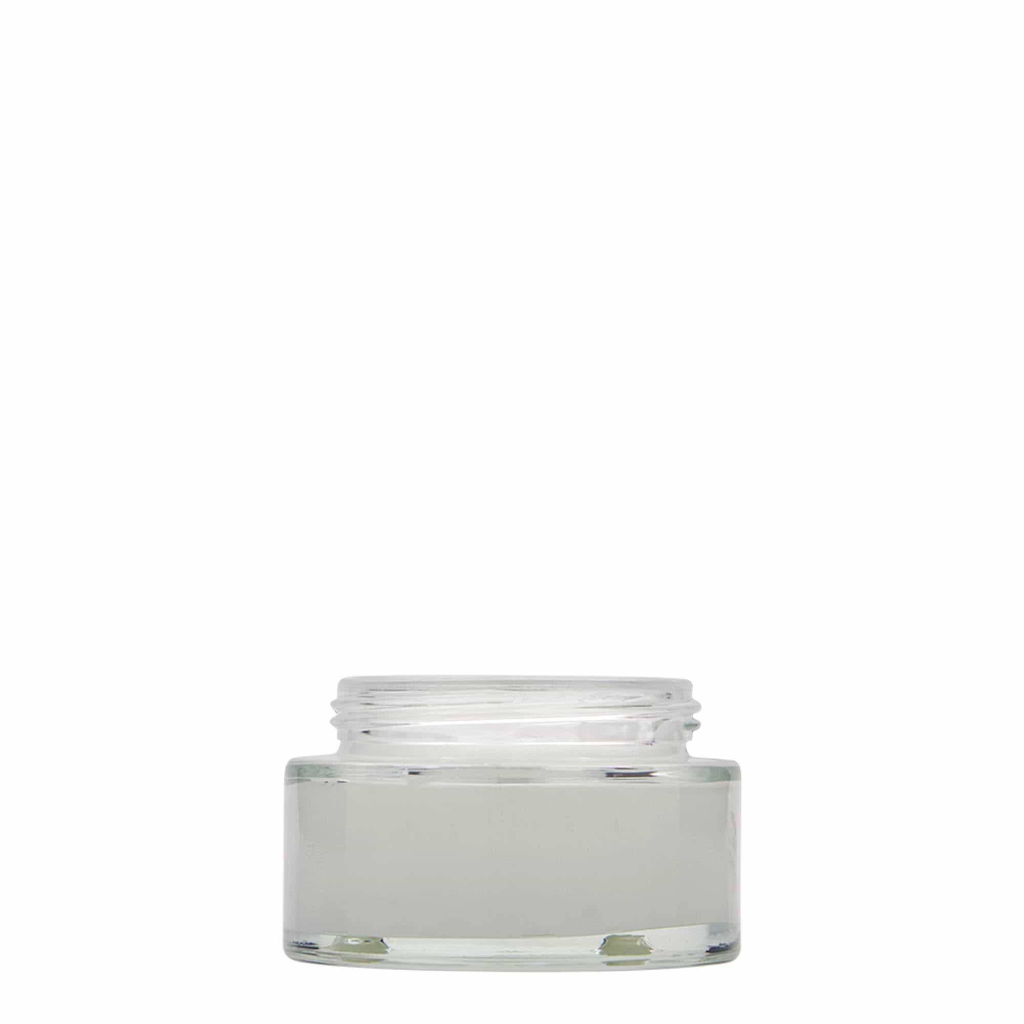 50 ml purkki 'Clear Edition', lasia, suuaukko: ruuvikorkki