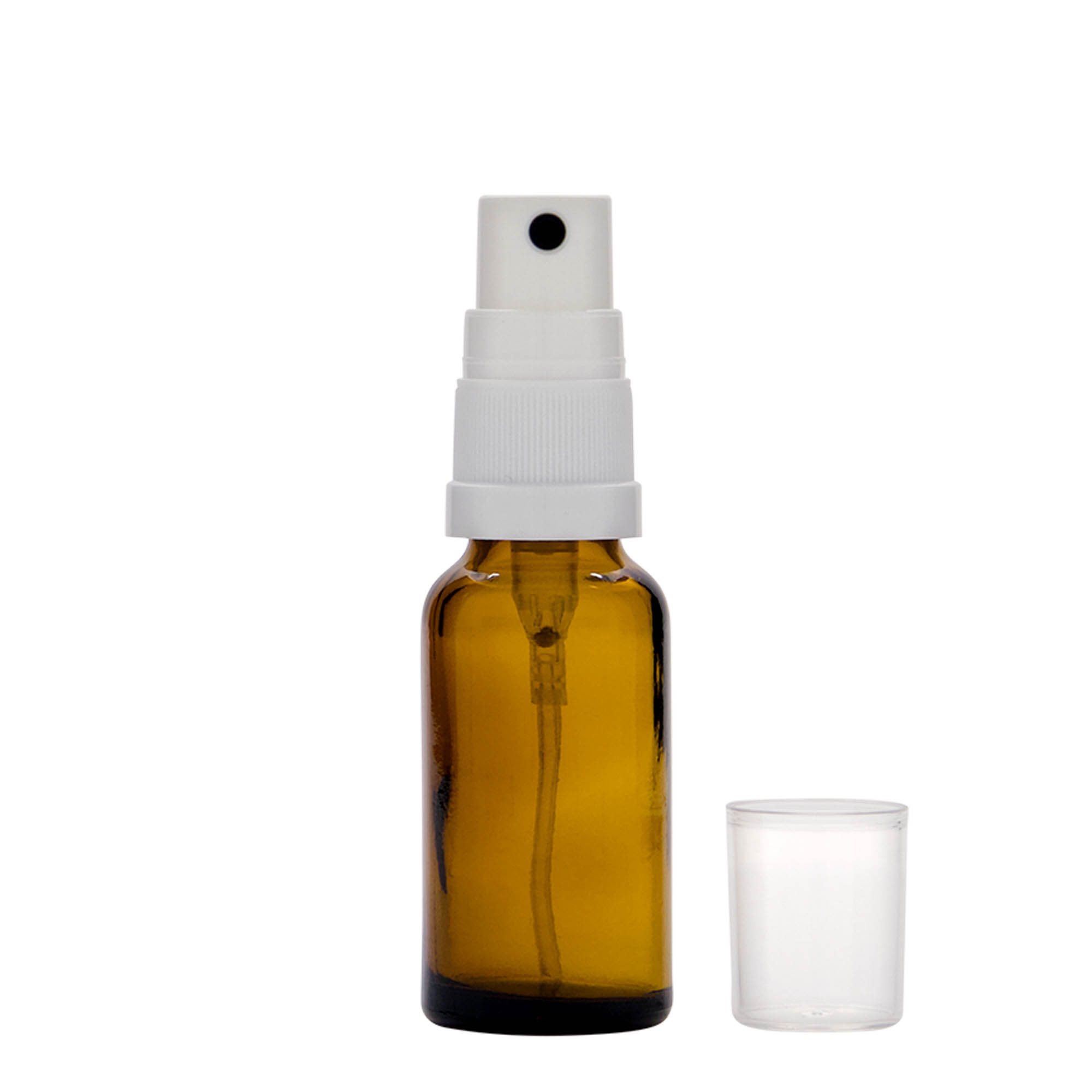 20 ml suihkepullo lääke, lasia, ruskea, suuaukon koko: DIN 18 20 ml suihkepullo lääke, lasia, ruskea, suuaukon koko: DIN 18