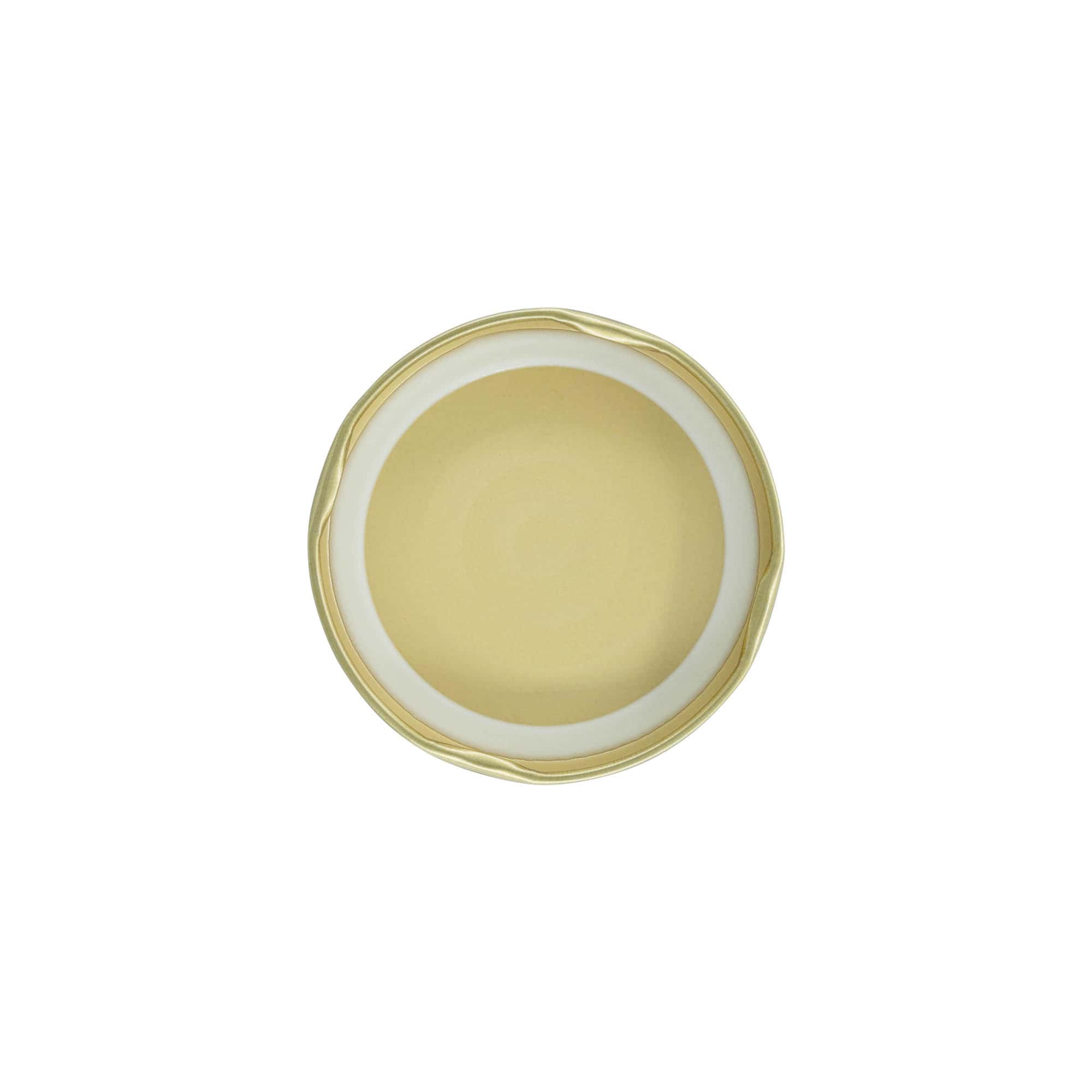 Kierrettävä kansi, valkoinen pelti, kulta, suuaukolle: TO 66