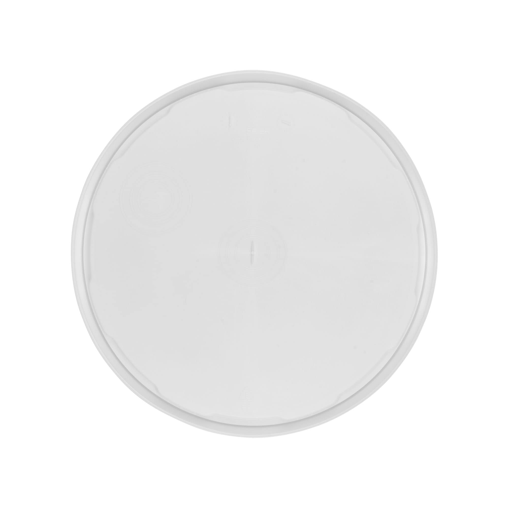 Kansi 12,5 l ämpärille, PP-muovi, valk.