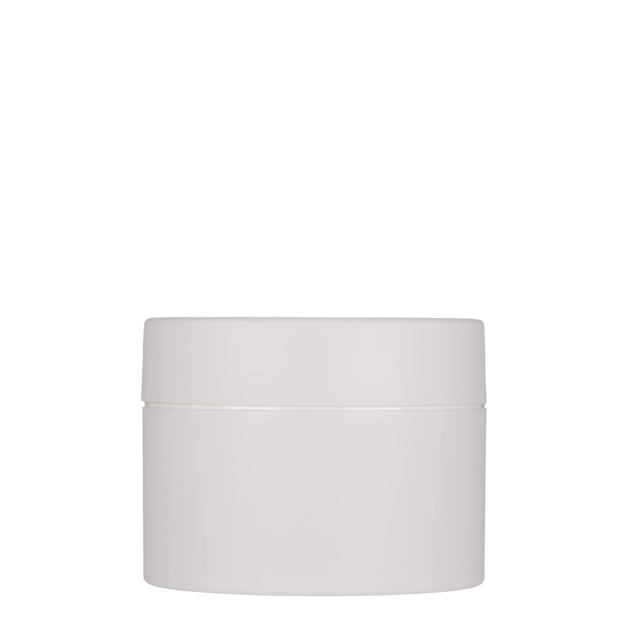 200 ml muovipurkki 'Antonella', PP, valkoinen, suuaukko: ruuvikorkki