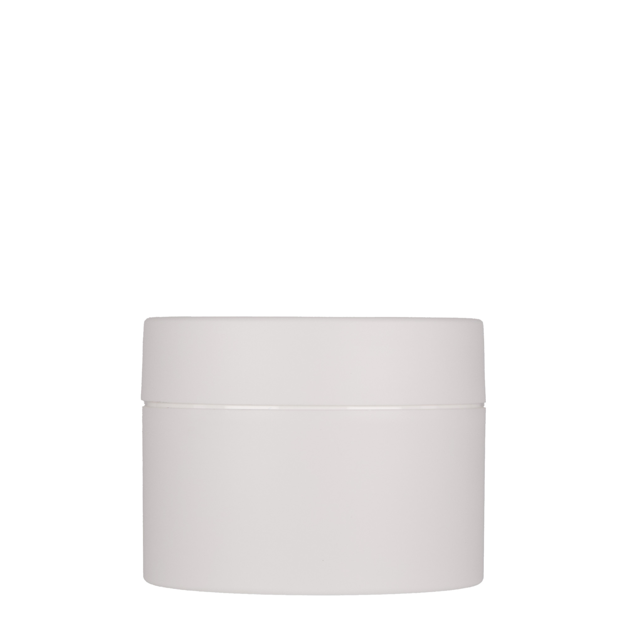 200 ml muovipurkki 'Antonella', PP, valkoinen, suuaukko: ruuvikorkki