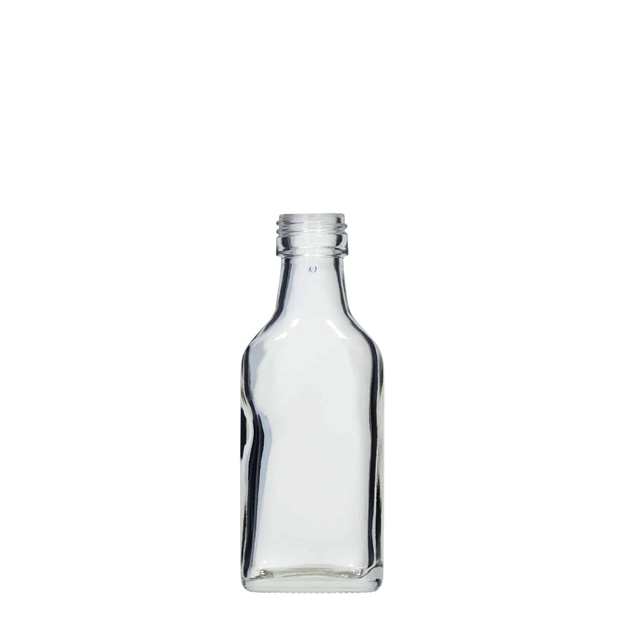 40 ml taskumatti, nelikulm., suu: PP 22 40 ml taskumatti, nelikulm., suu: PP 22