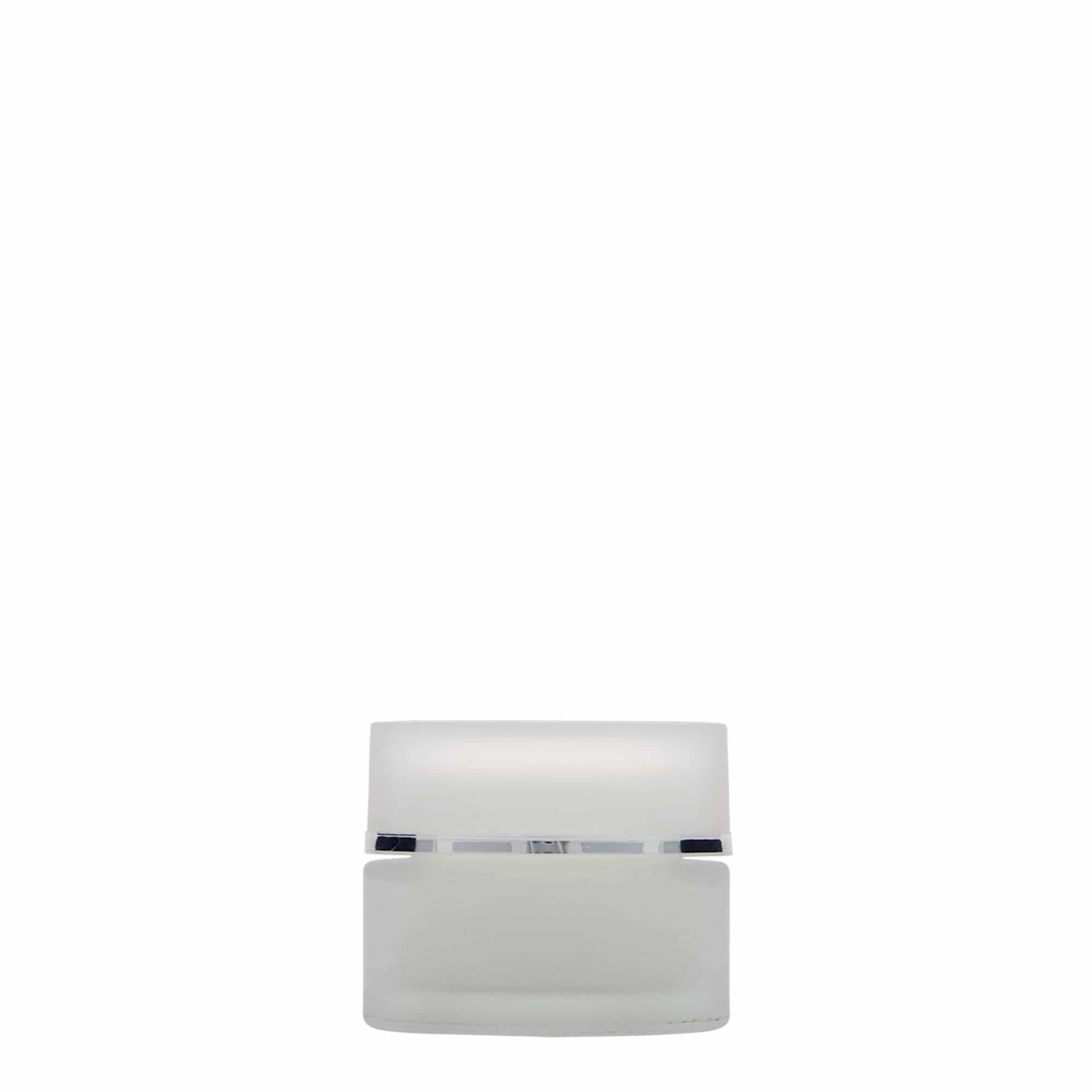 15 ml purkki ”Platin Edition”, lasia, huurrettu, suuaukko: ruuvikorkki