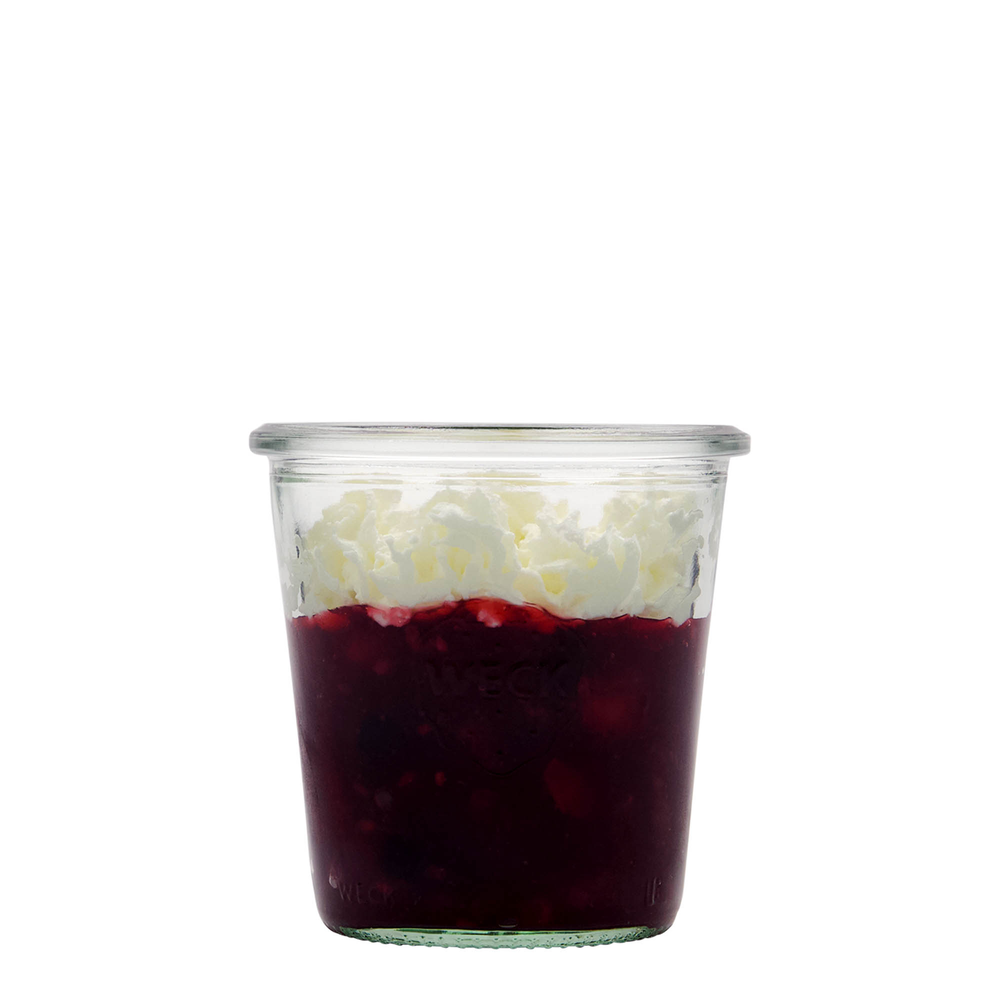 290 ml WECK-kaatopurkki, suuaukko: pyöreä reuna
