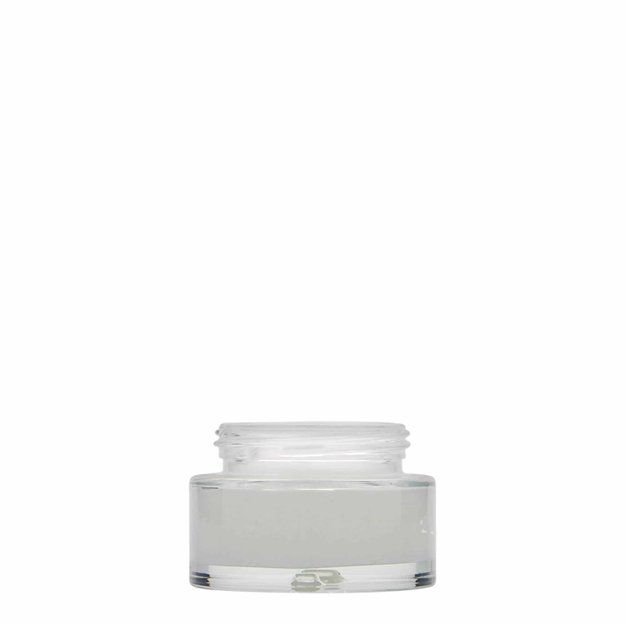 30 ml purkki 'Clear Edition', lasia, suuaukko: ruuvikorkki