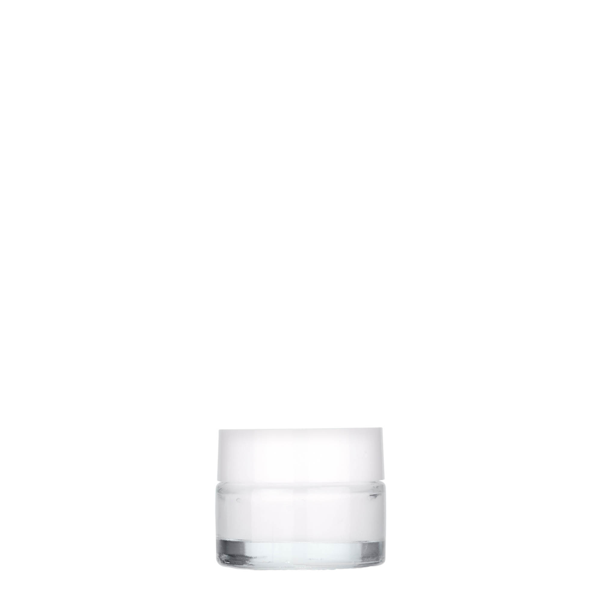 5 ml purkki ”Beauty”, lasia, suuaukko: ruuvikorkki
