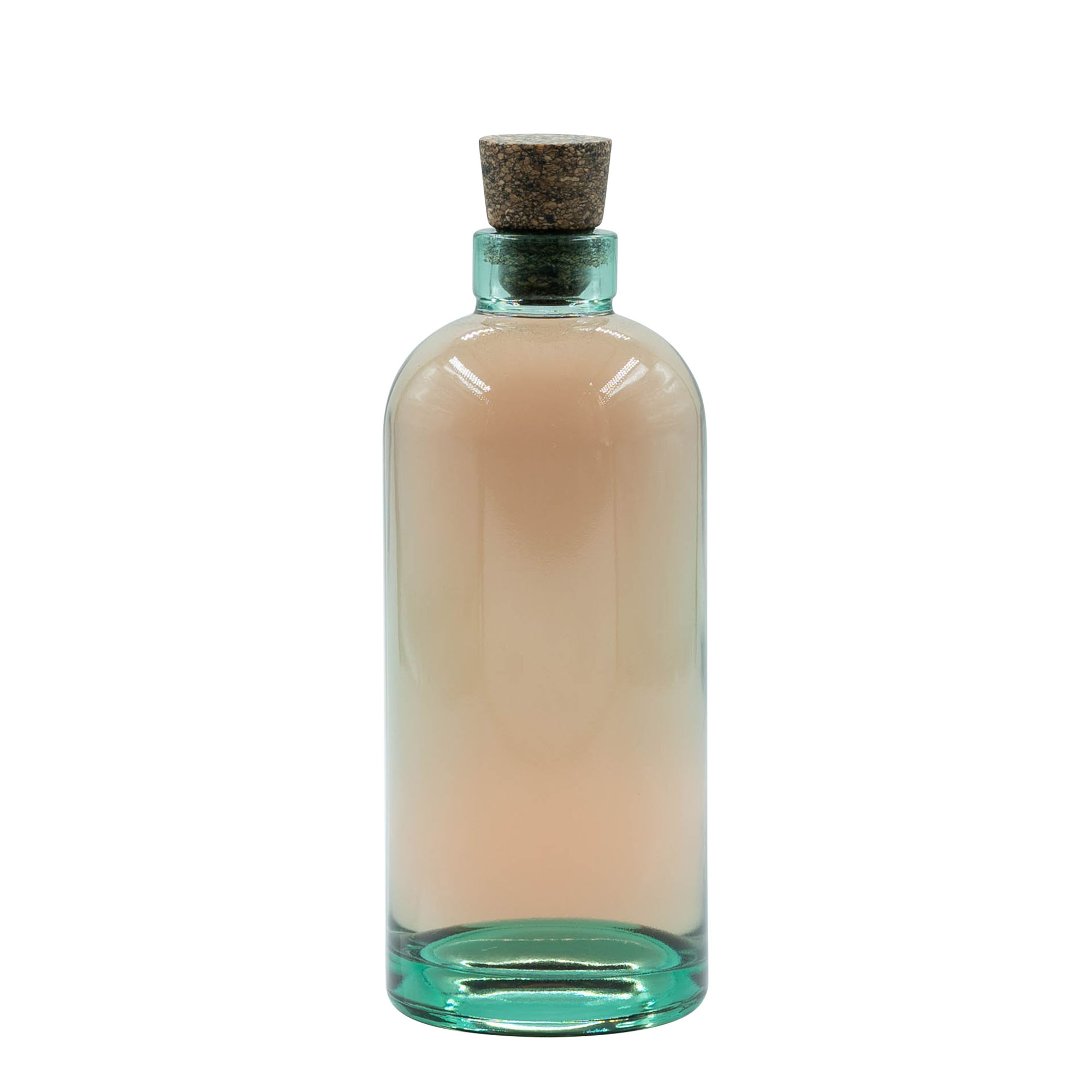 500 ml lasipullo 'Farm', suuaukko: korkki