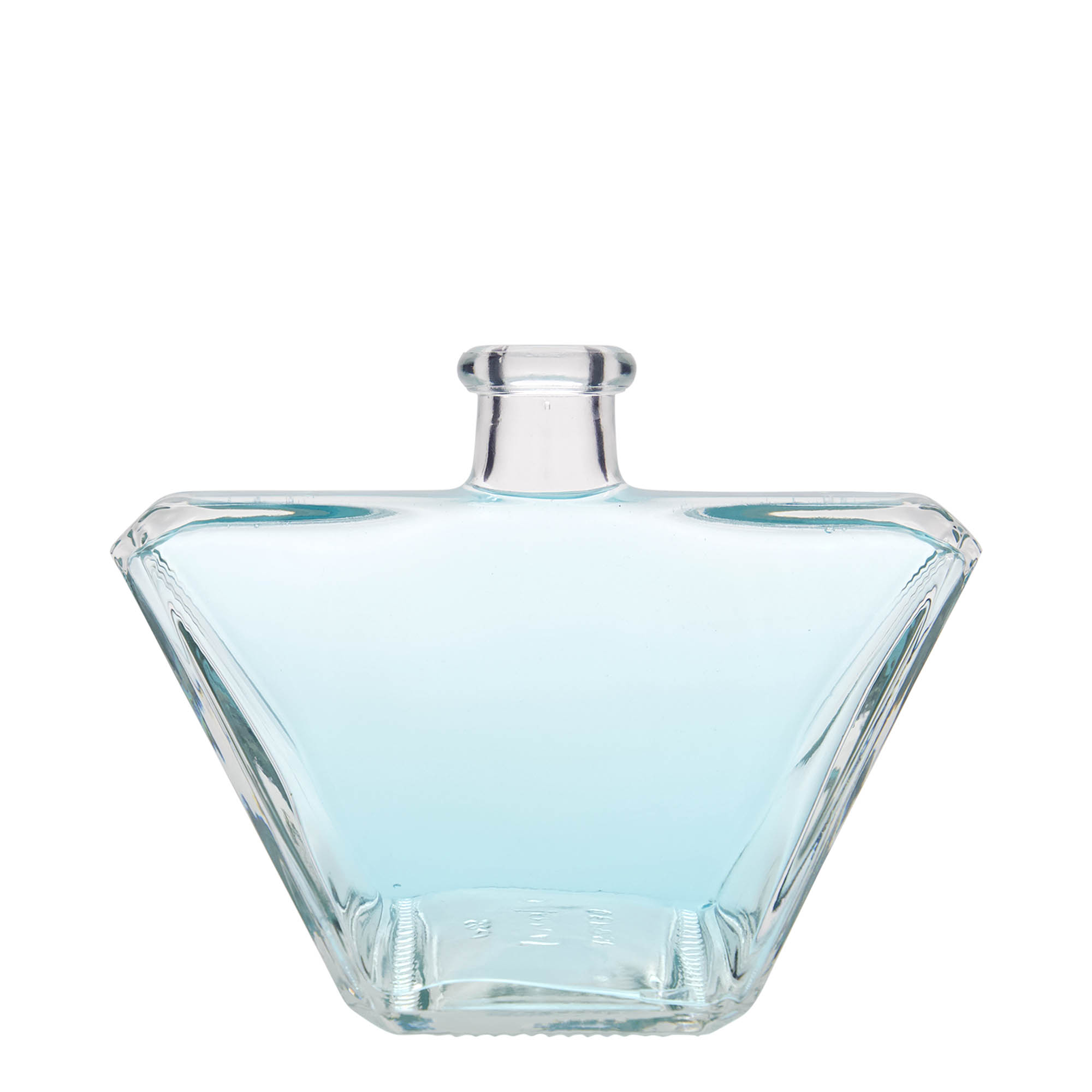 500 ml lasipullo 'Charly', suorakaide, suuaukko: korkki