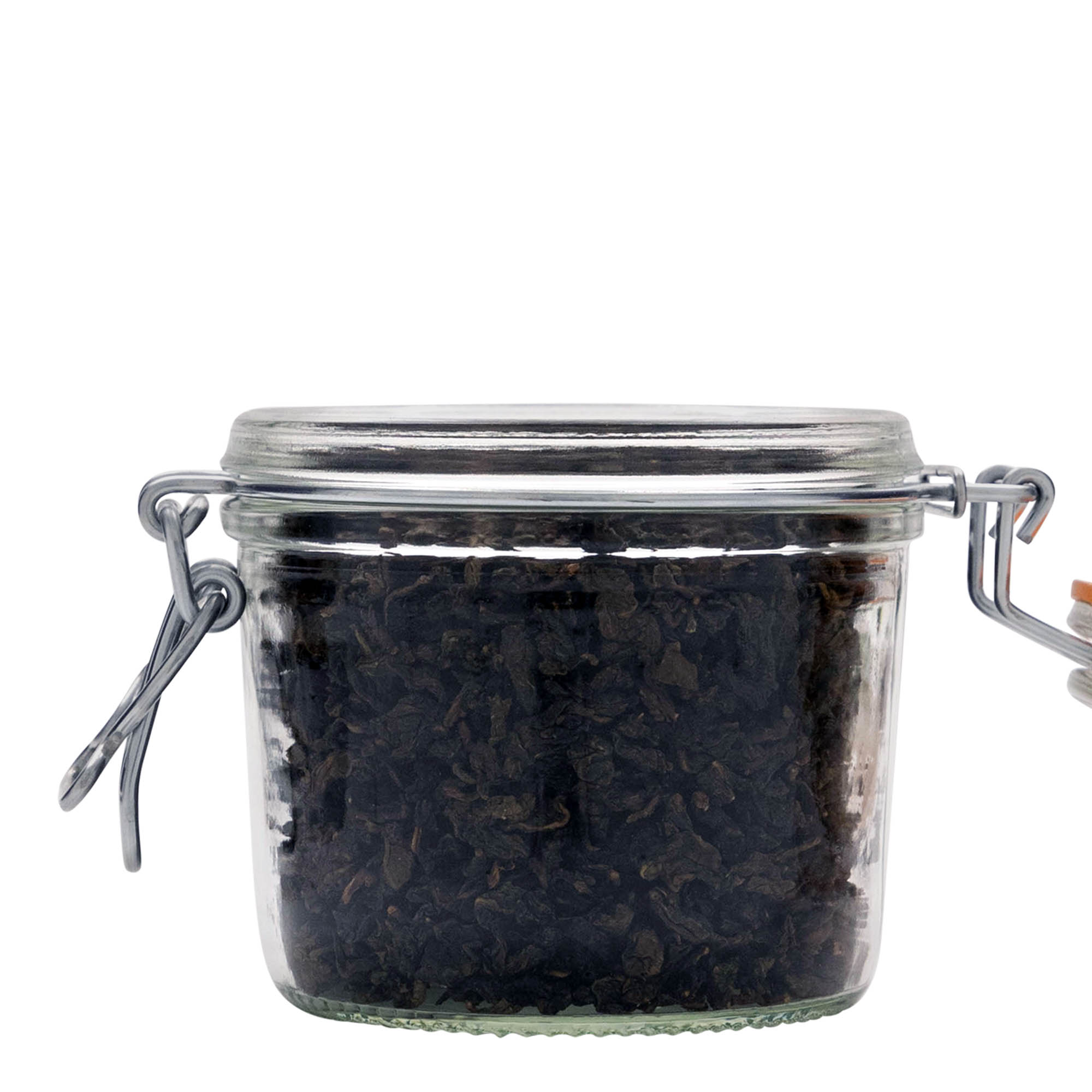 350 ml lankkukiinnitteinen lasipurkki 'Le Parfait Super Terrine', suuaukko: lankkukiinnite suljin