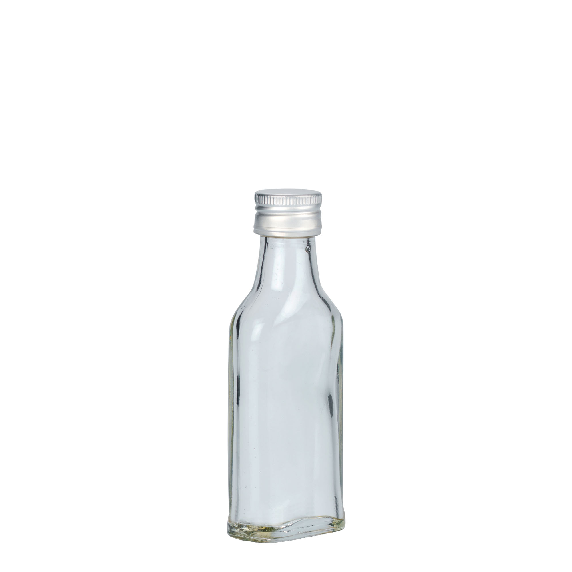 40 ml taskupullo, suorakulmainen, suuaukko: PP 22 40 ml taskupullo, suorakulmainen, suuaukko: PP 22
