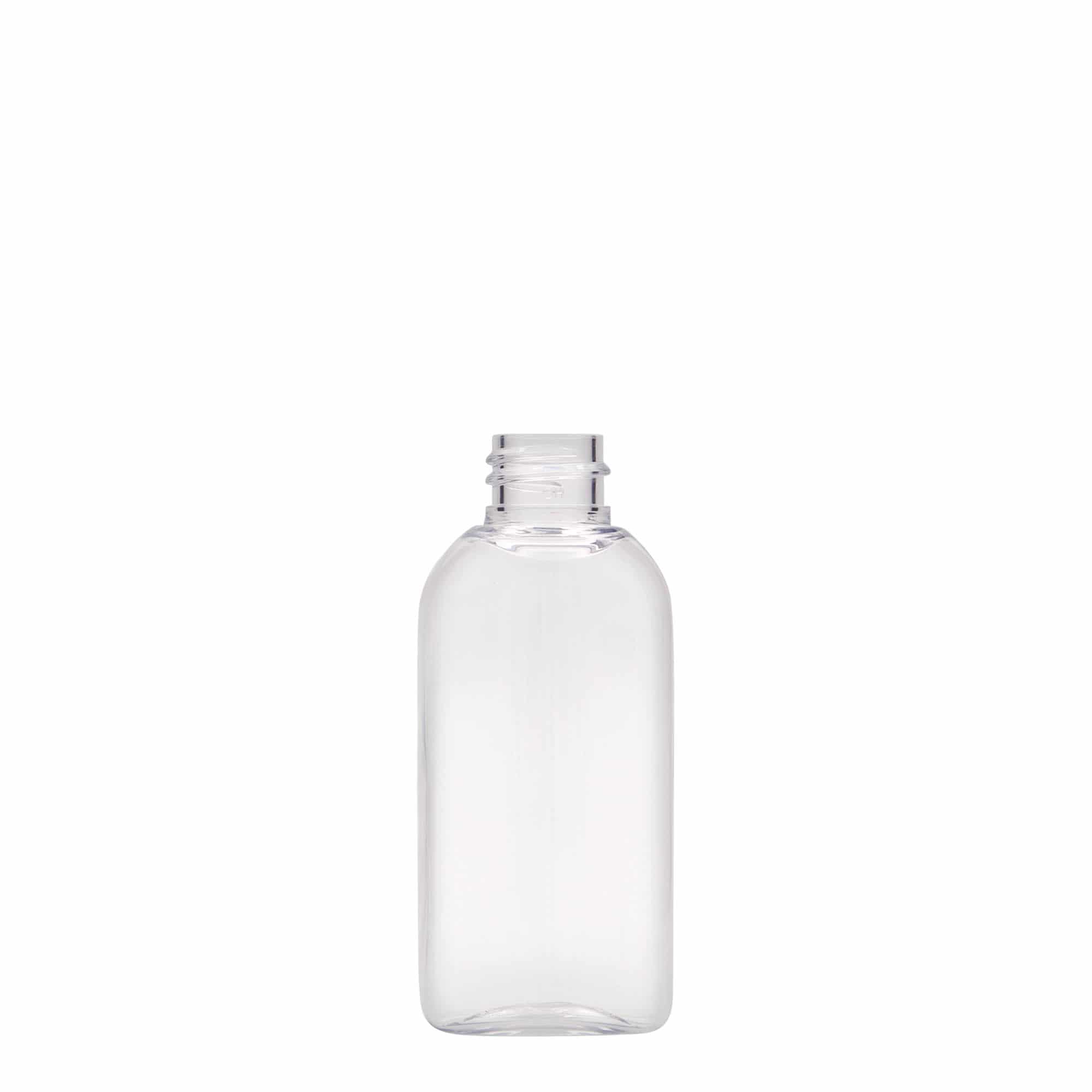 50 ml PET-pullo 'Iris', ovaali, muovia, suuaukko: 20/410