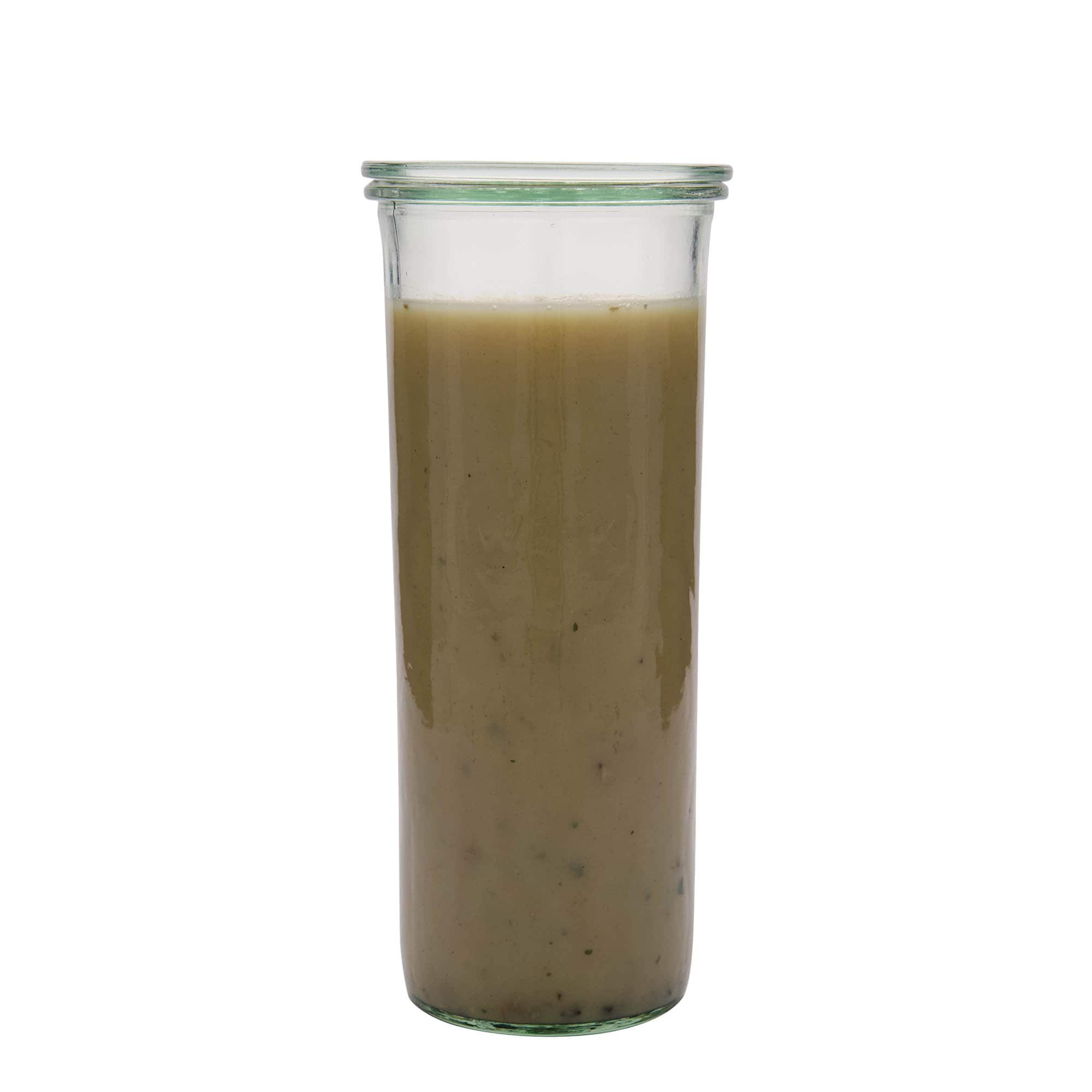 1 500 ml WECK-käännettävä lasipurkki, suuaukko: pyöreä reuna