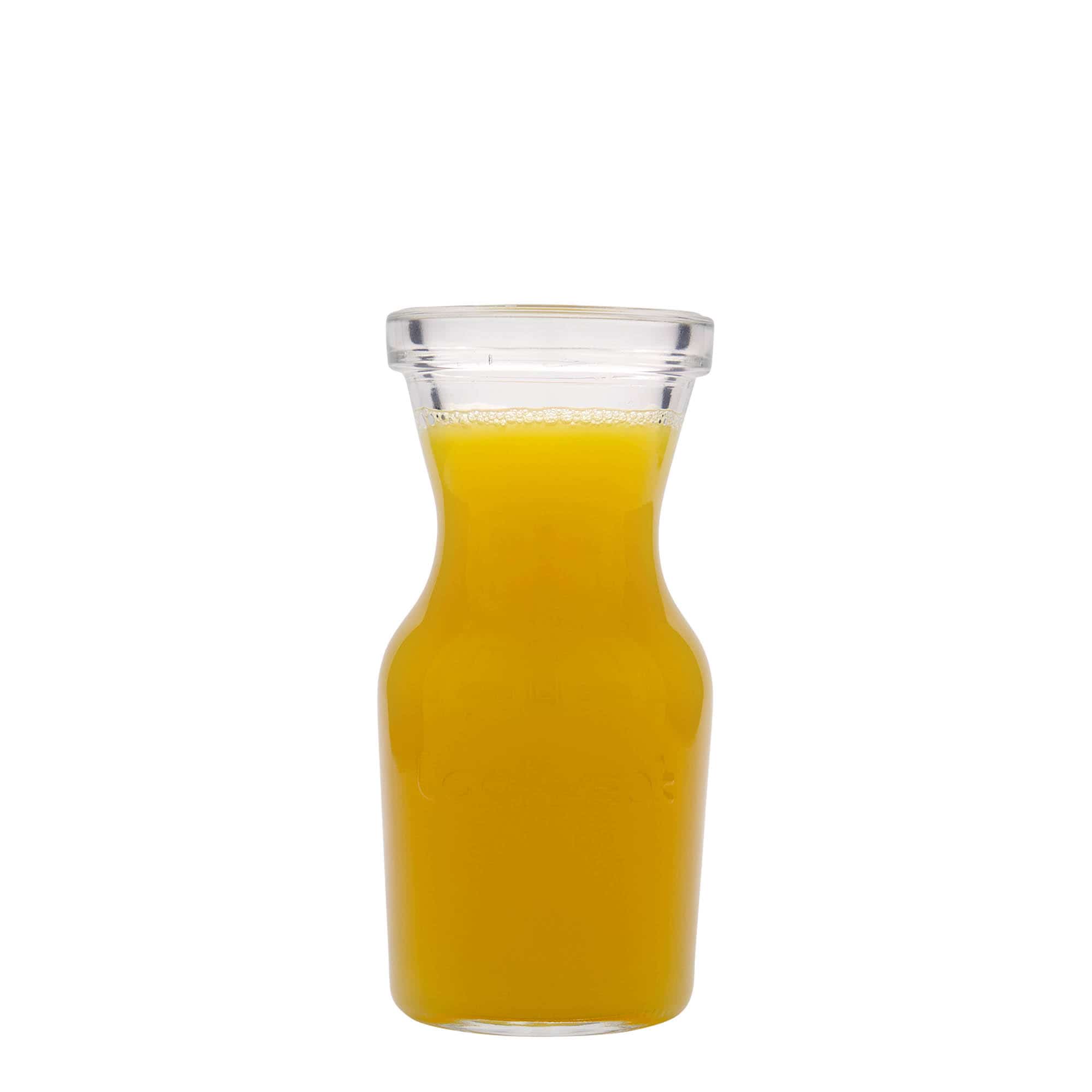 250 ml lasikarahvi 'Lock-Eat', suu: patenttikorkki