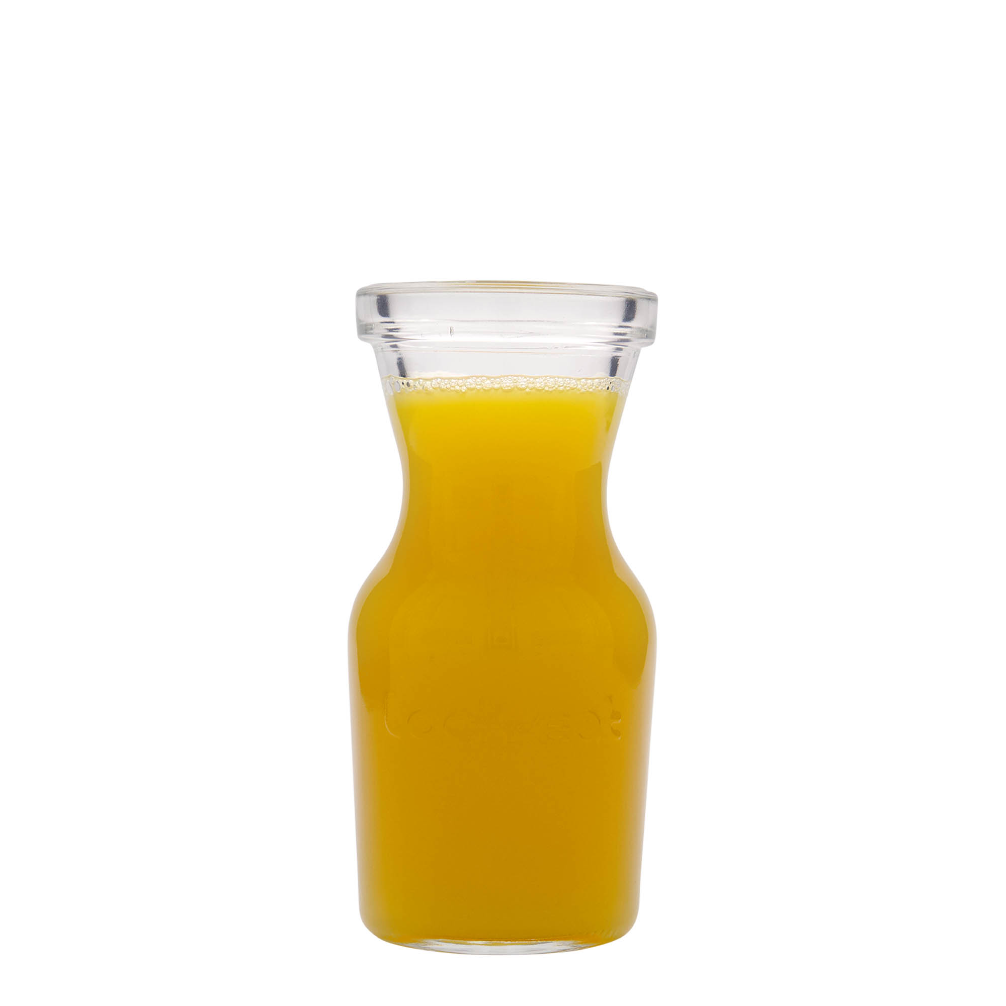 250 ml lasikarahvi 'Lock-Eat', suuaukko: rautalukko