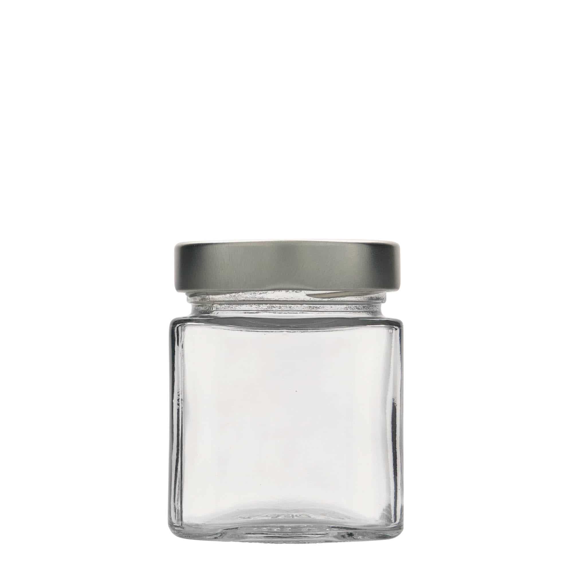 212 ml nelikulm. lasi 'Ikarus', suu: Deep-Twist-Off (DTO 63)