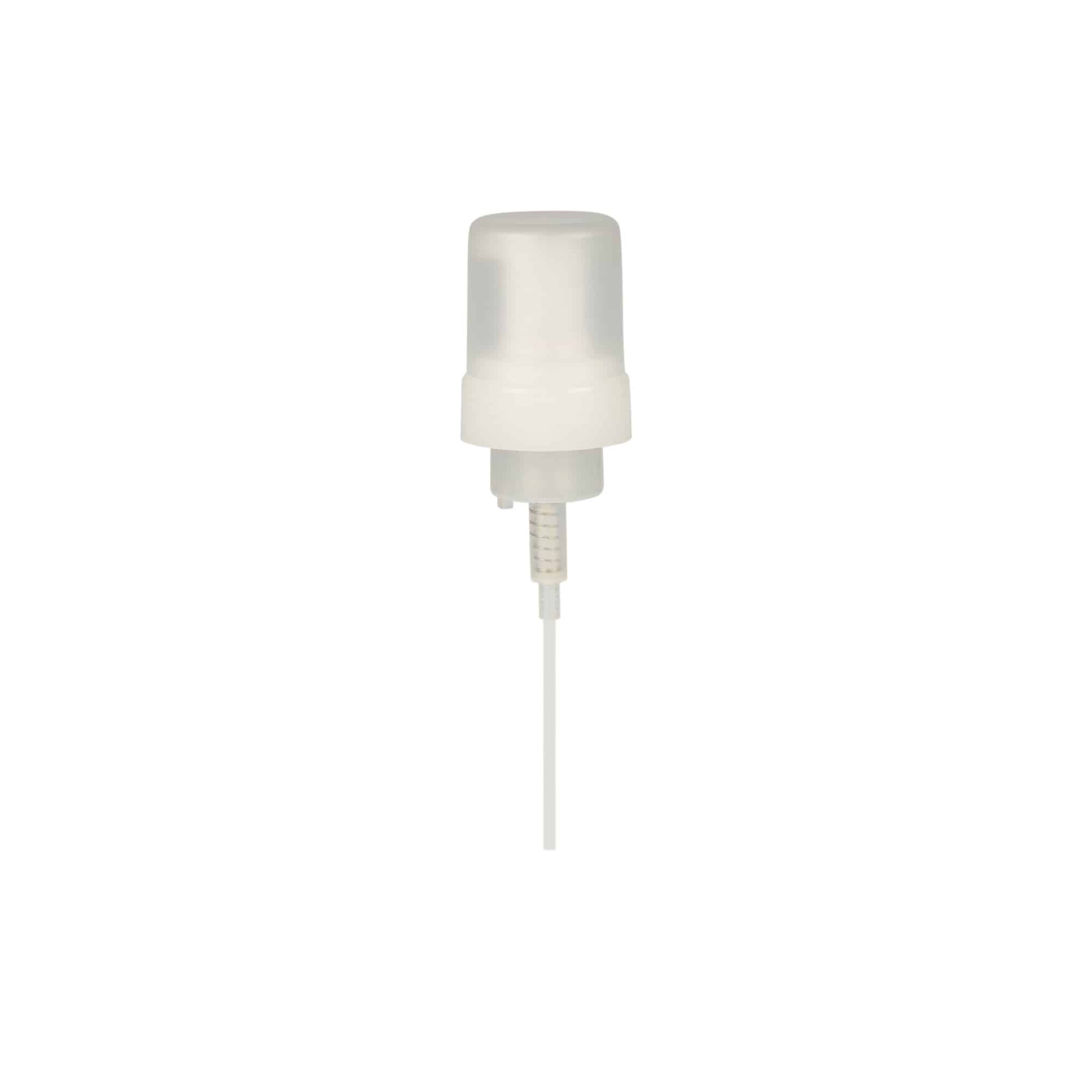 Annostelija 150 ml 'Foamer', PP-muovia, valkoinen, suulle: kierrekorkki