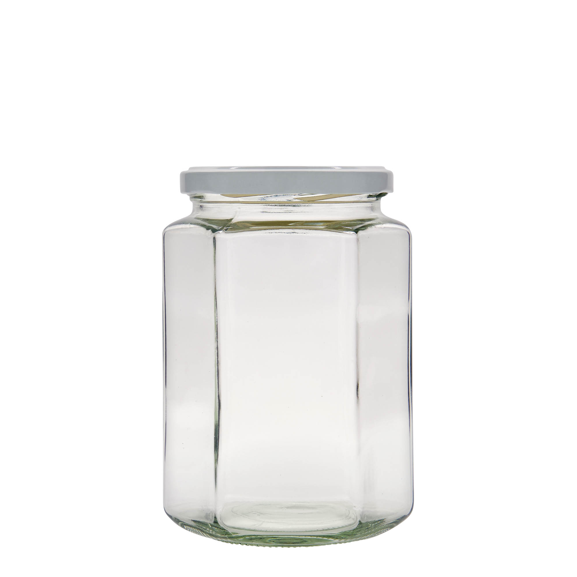 770 ml kuusikulmainen lasi, suuaukko: Twist-Off (TO 82)