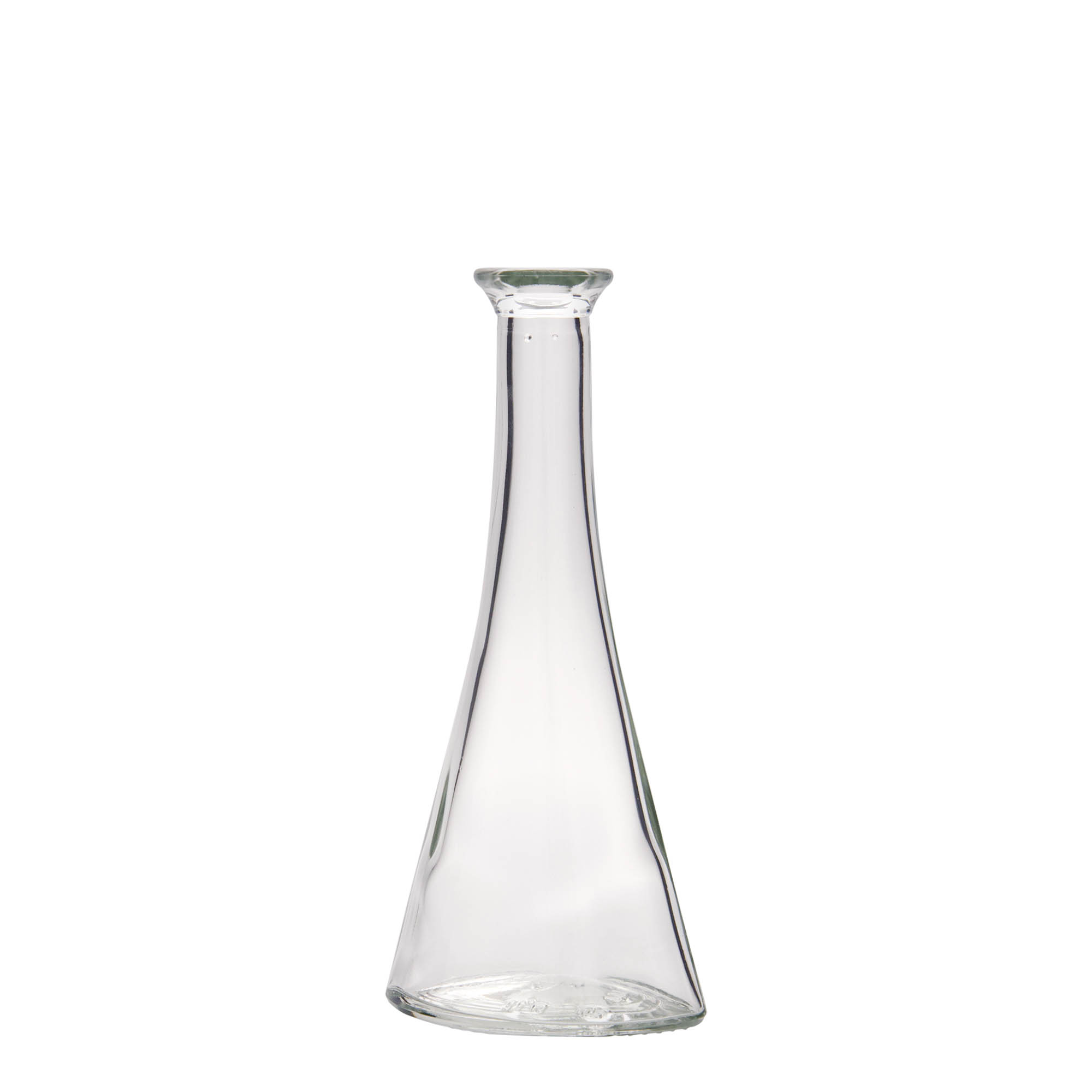 100 ml lasipullo 'Veronica', puolipyöreä, suuaukko: korkki
