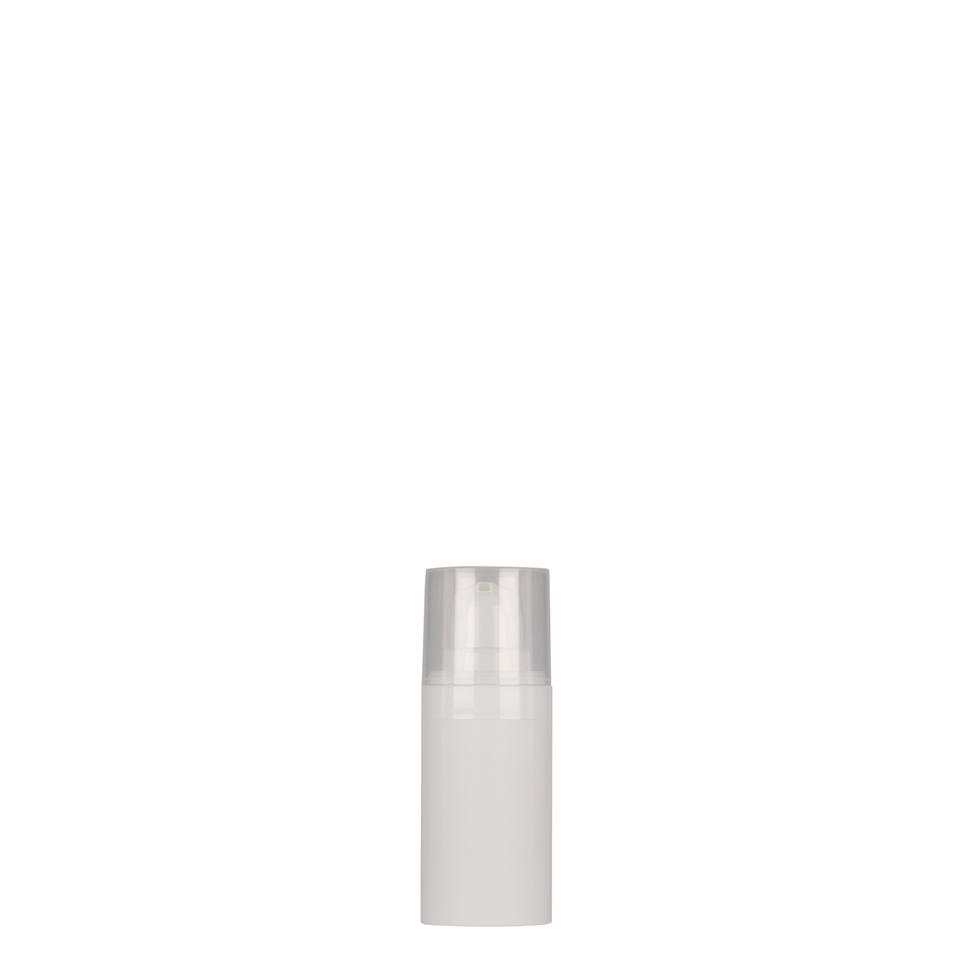 15 ml Airless-annostelija 'Micro', PP-muovi, valkoinen