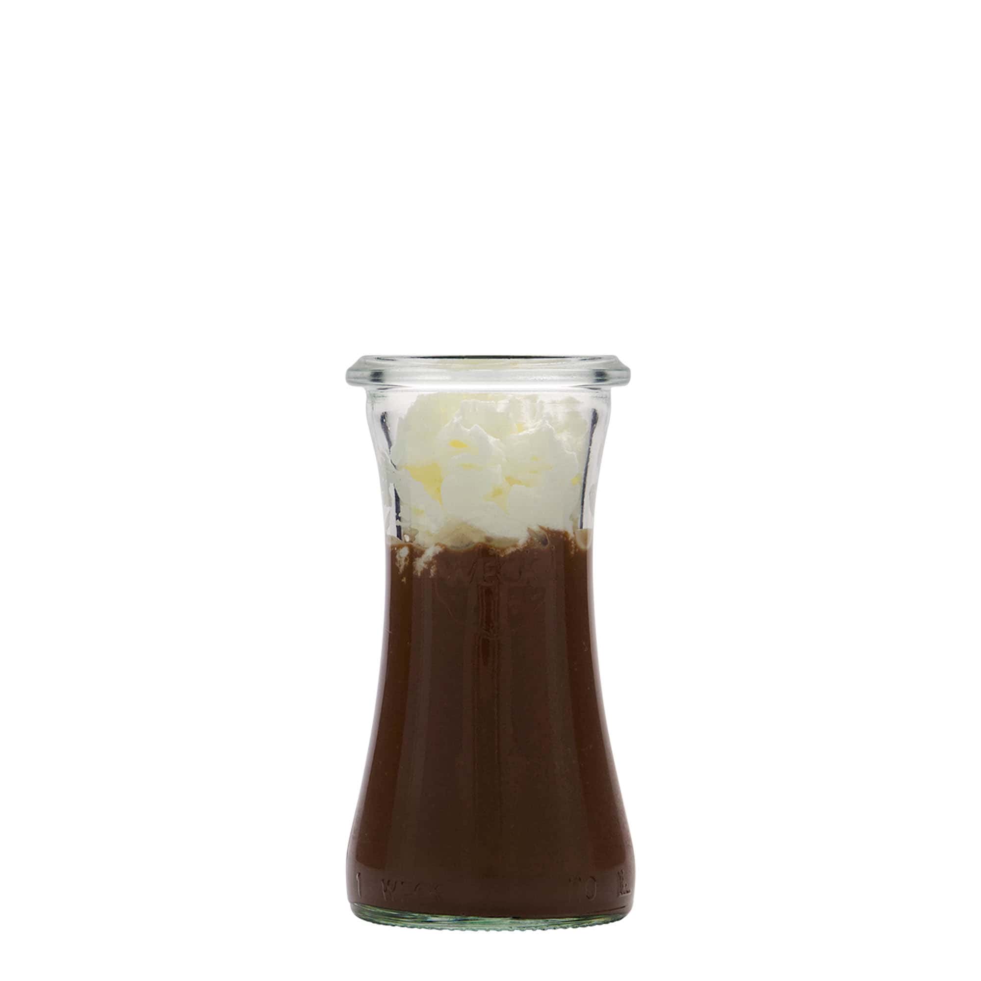 110 ml WECK-herkkulasi, suuaukko: pyöreä reuna