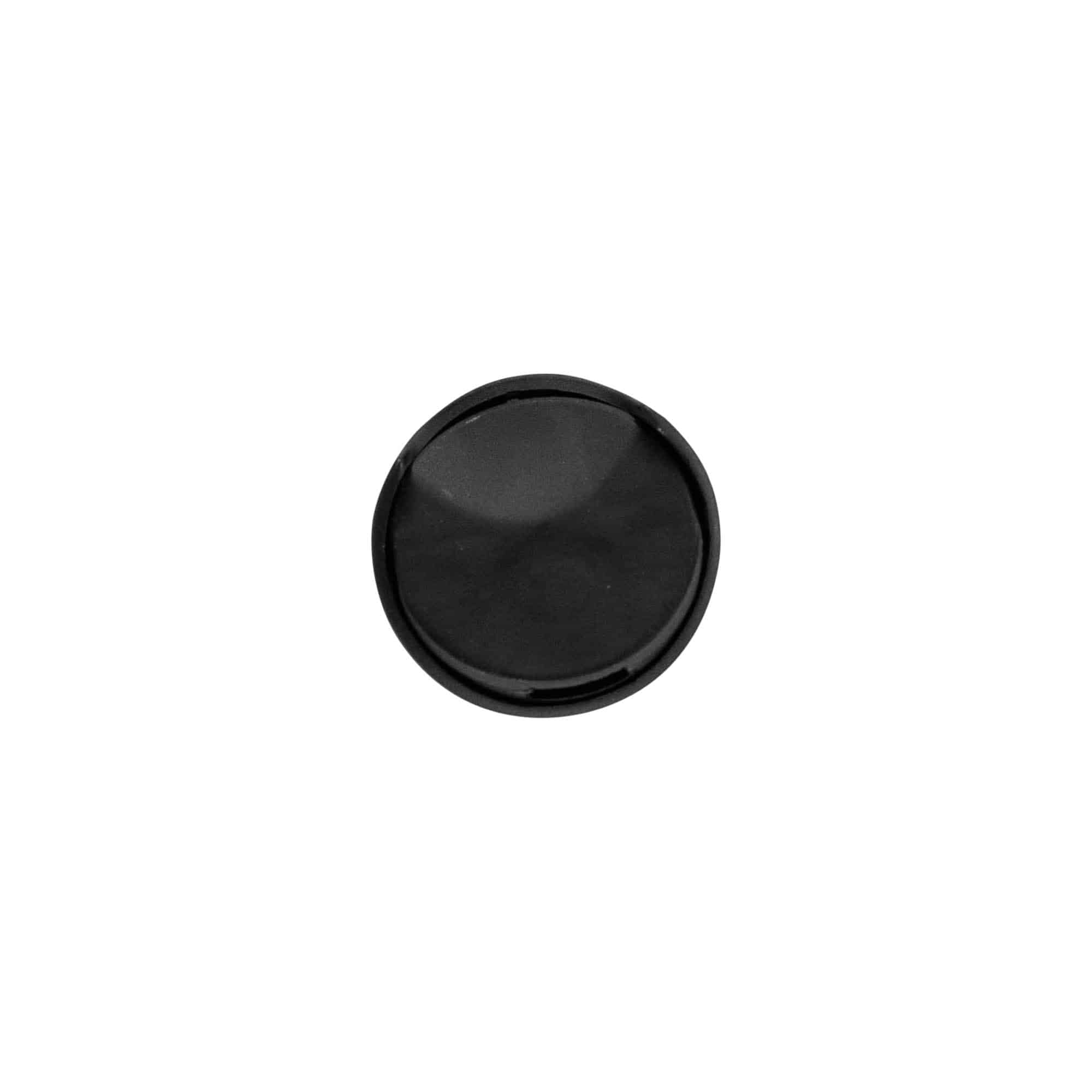 Kierrekorkki Disc Top, PP-muovi, musta, suu: 24/410