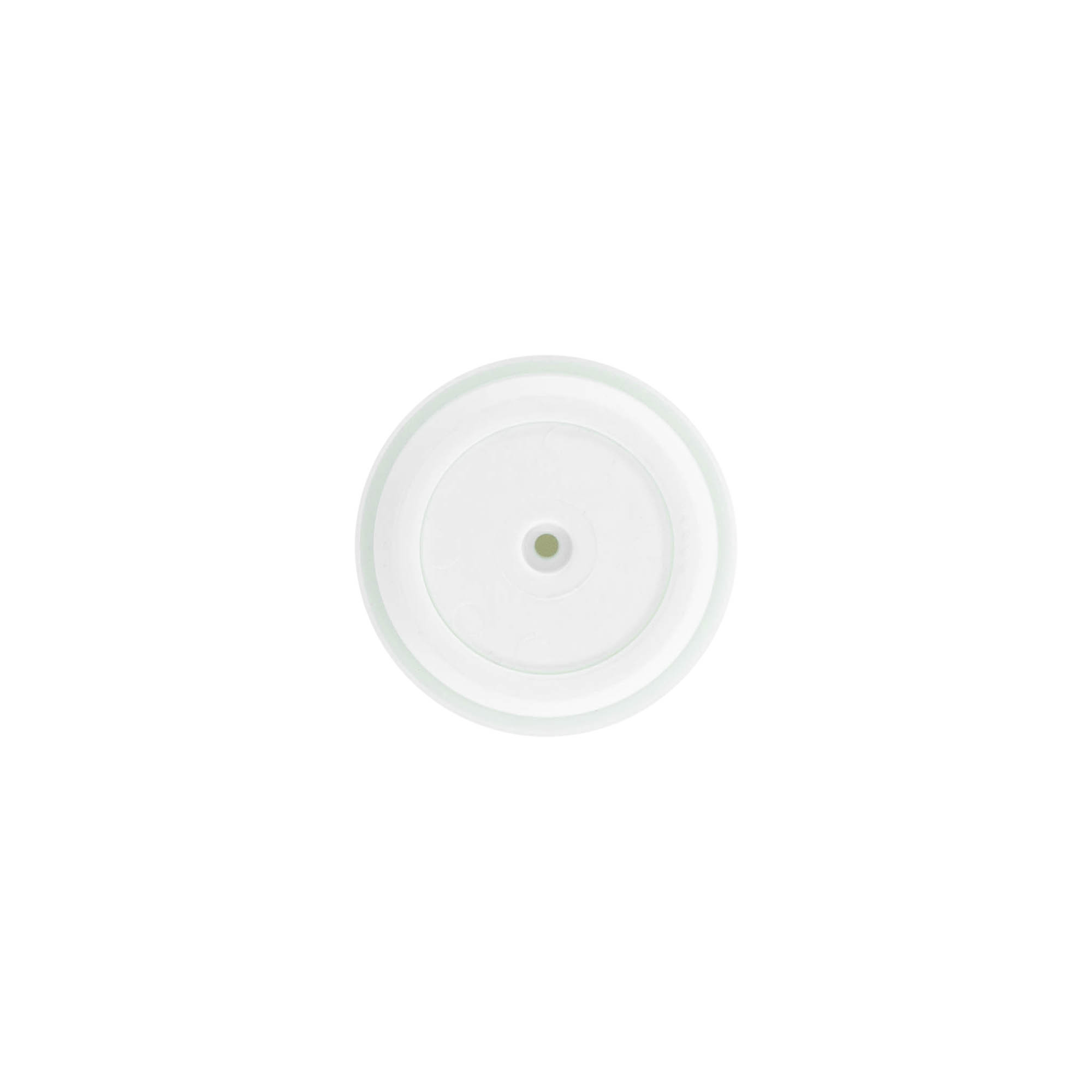 Airless-annostelupumpun pää 'Micro', PP-muovi, hopea Airless-annostelupumpun pää 'Micro', PP-muovi, hopea