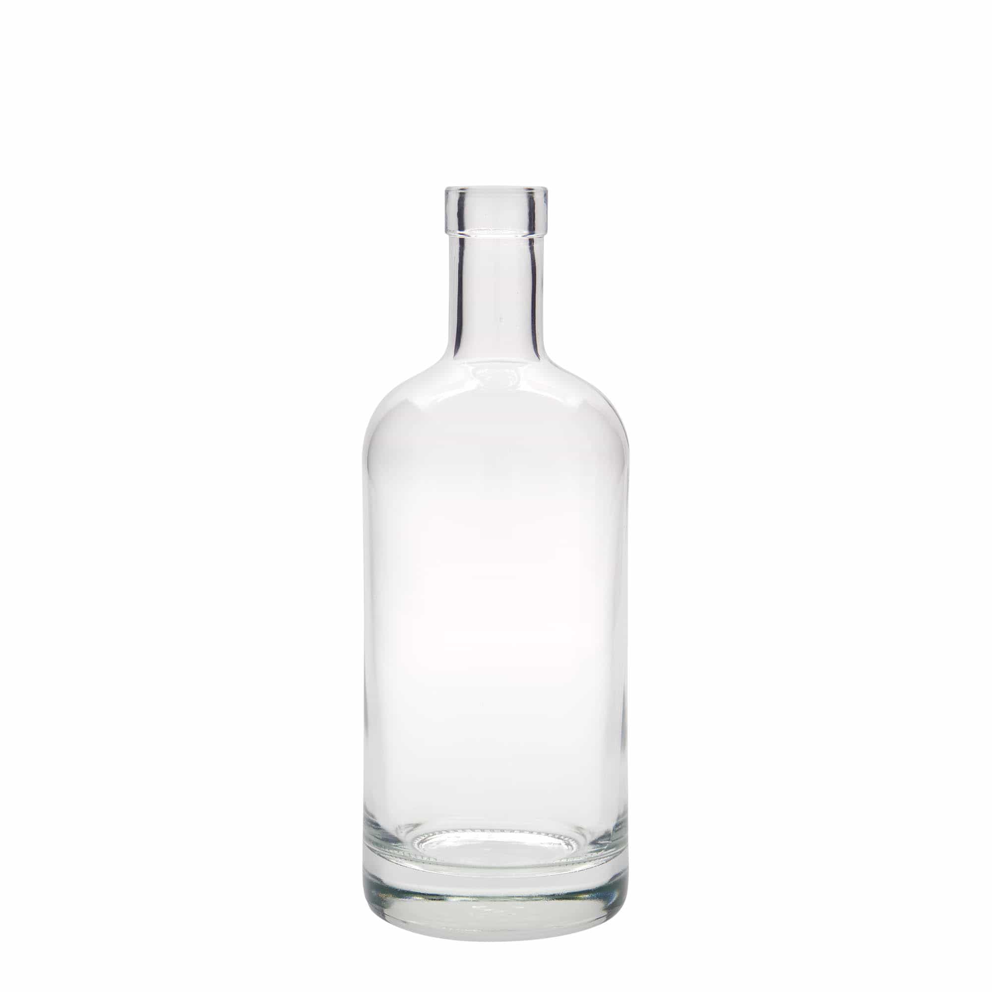 500 ml lasipullo 'Linea Uno', suuaukko: korkki